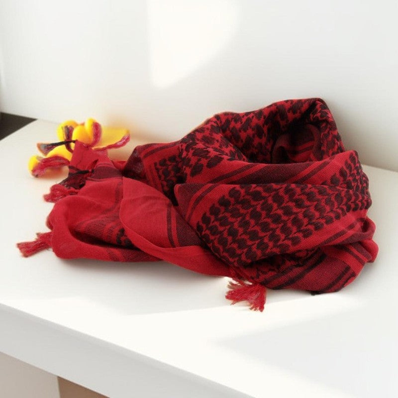 Palestine Arab Scarf: Traditional Keffiyeh Headwear for All, view 2