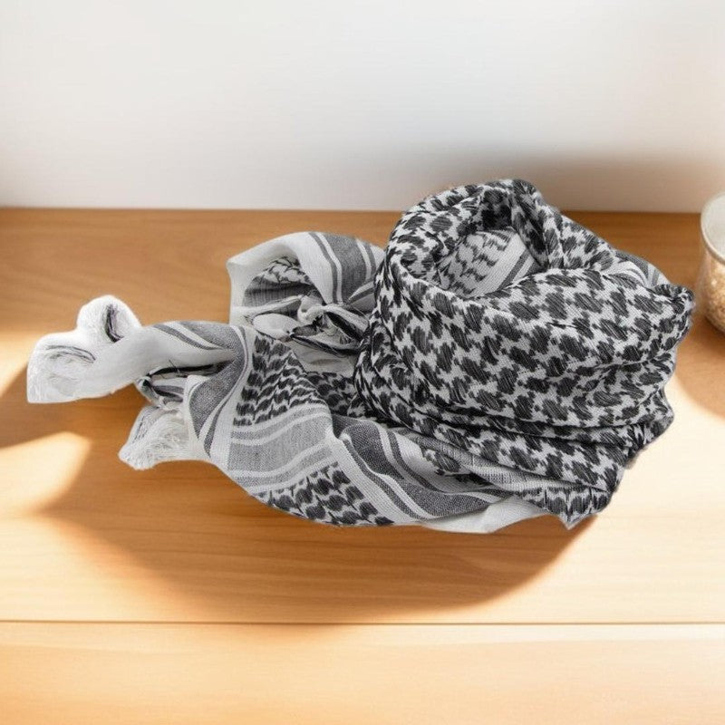 Palestine Arab Scarf: Traditional Keffiyeh Headwear for All, view 5