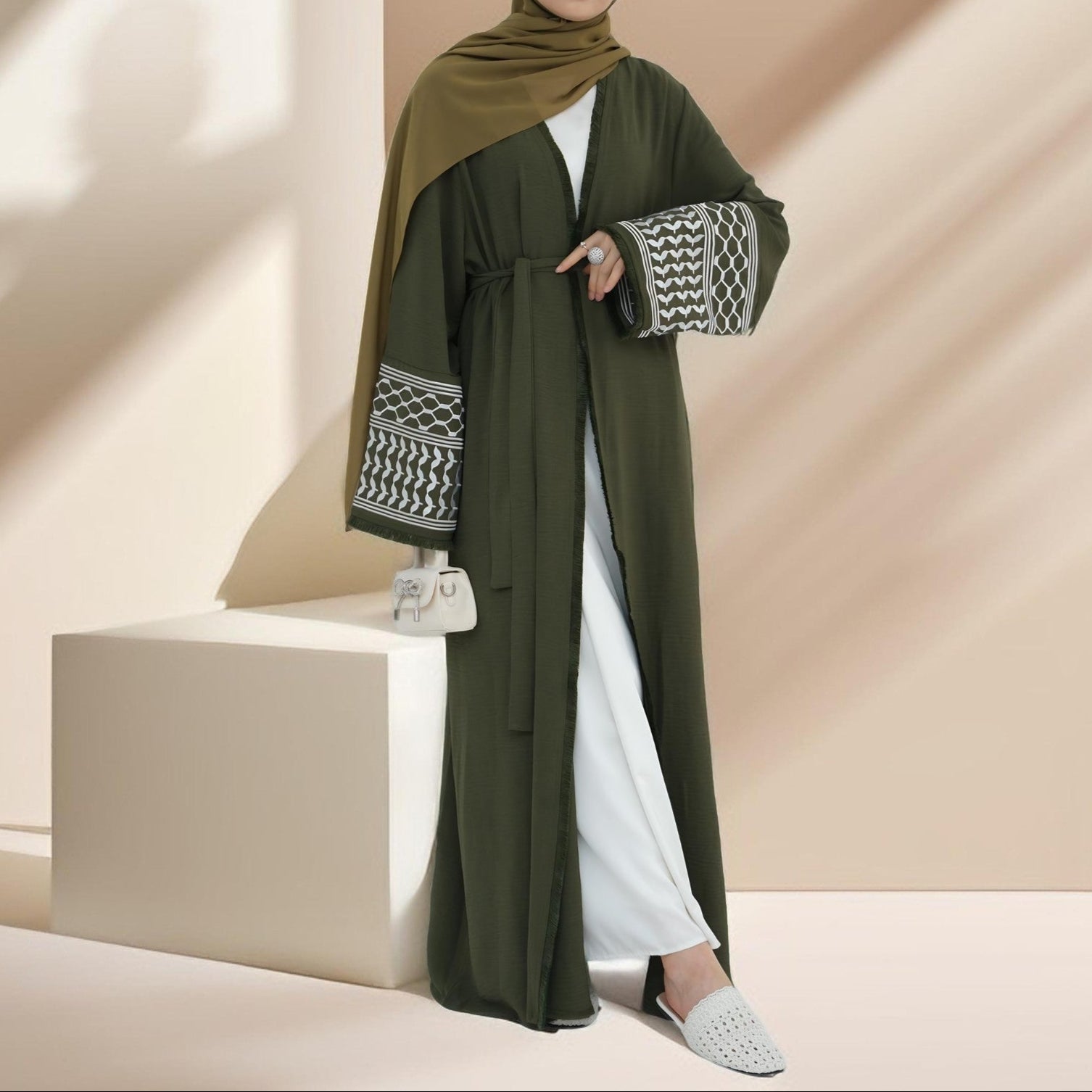 Palestine Ethereal Abaya by Try Modest