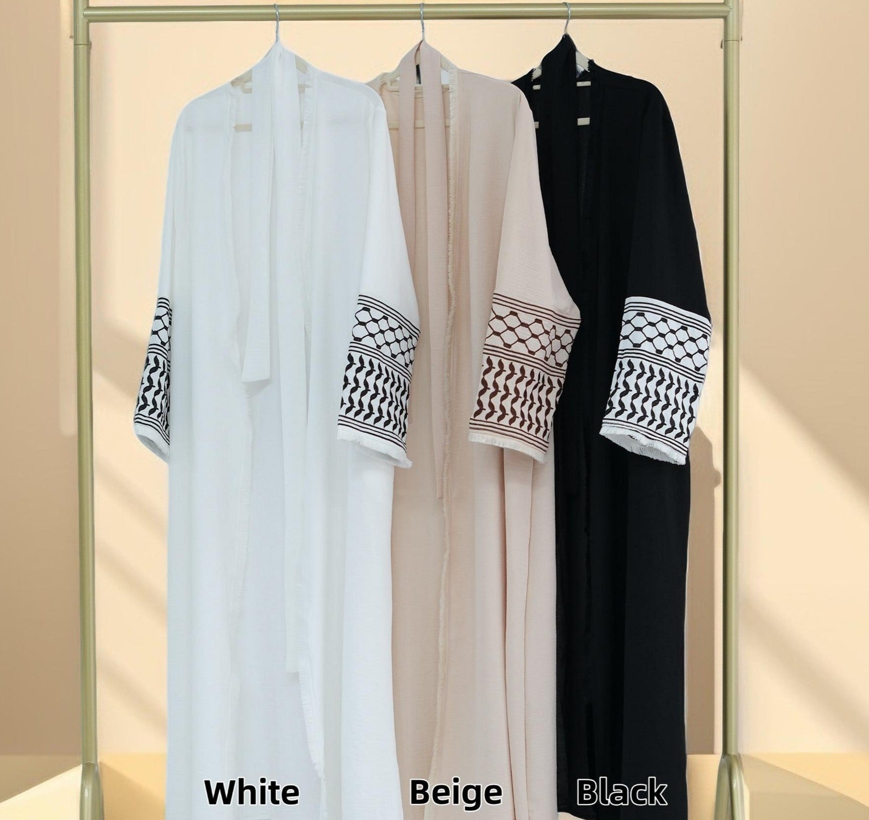 Palestine Ethereal Abaya, view 3