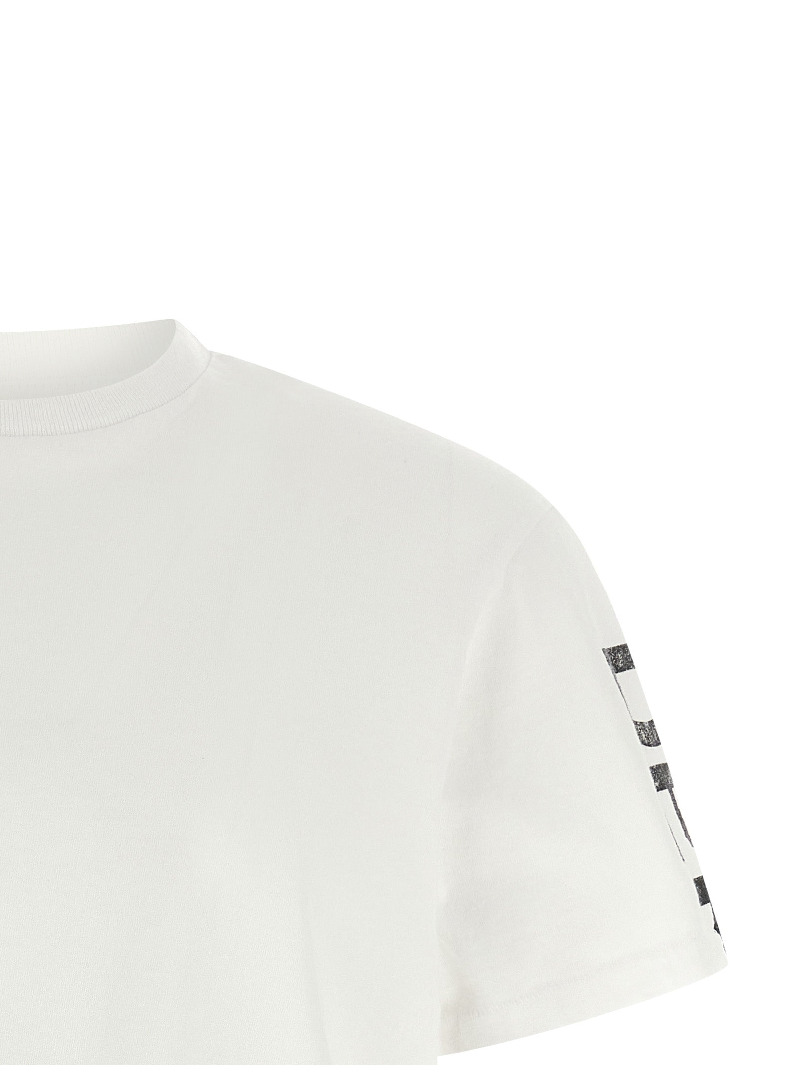 Gallery Dept. Cotton Logo-Sleeve T-Shirt — White, view 3