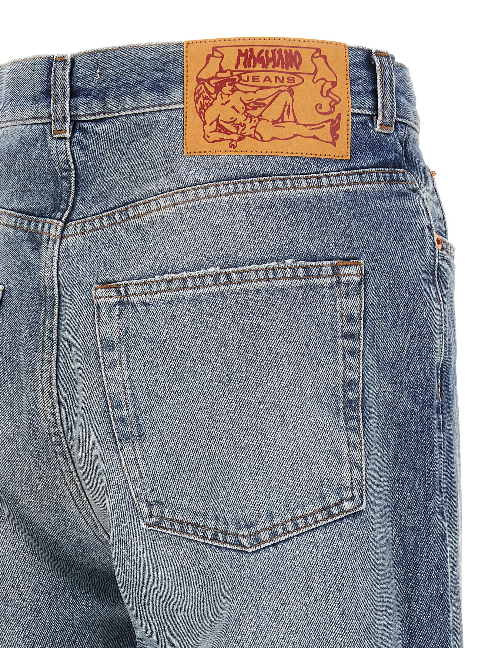 Magliano Flattone Jeans — Blue, view 4