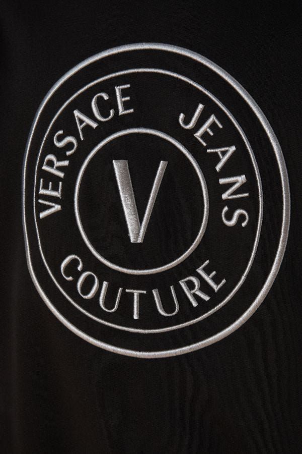 Versace Jeans Couture Hoodie — Black, view 3