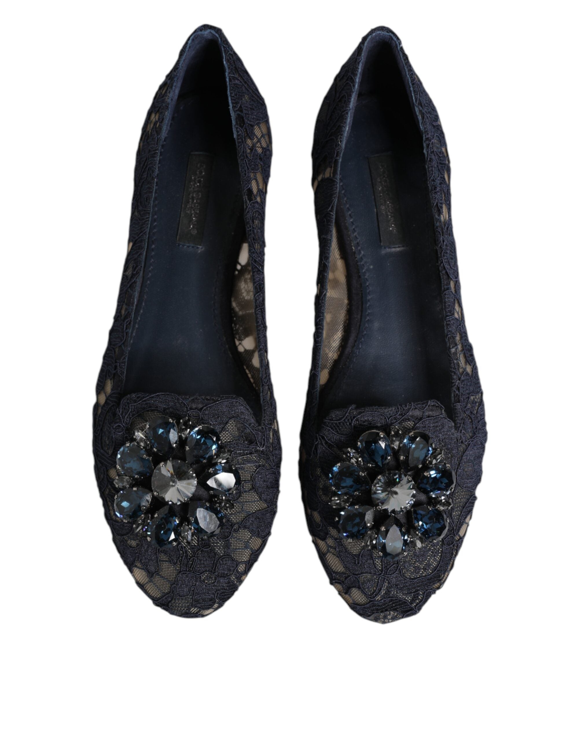 Dolce & Gabbana Vally Flat — Blue, view 2