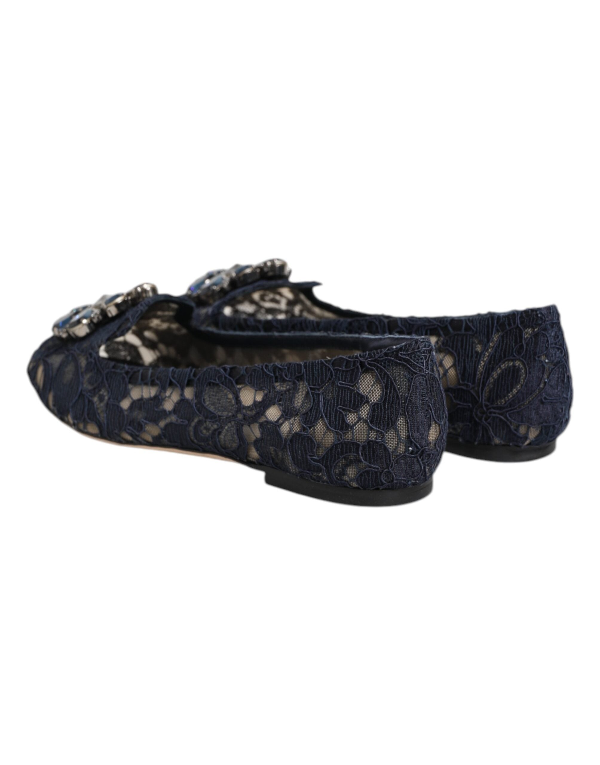 Dolce & Gabbana Vally Flat — Blue, view 4
