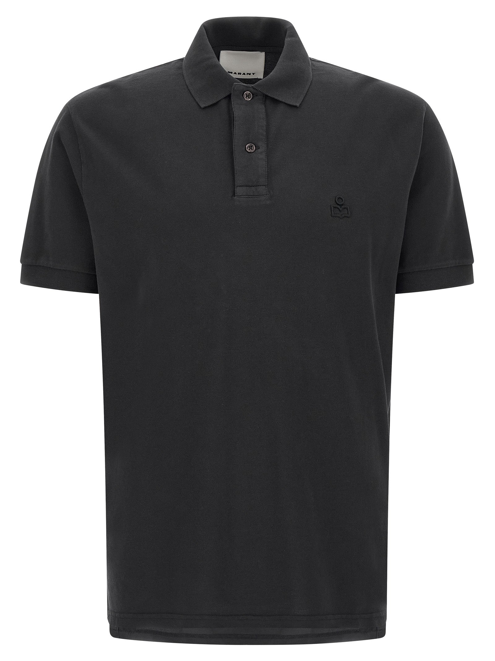 Marant Afko Polo Shirt — Black by Marant