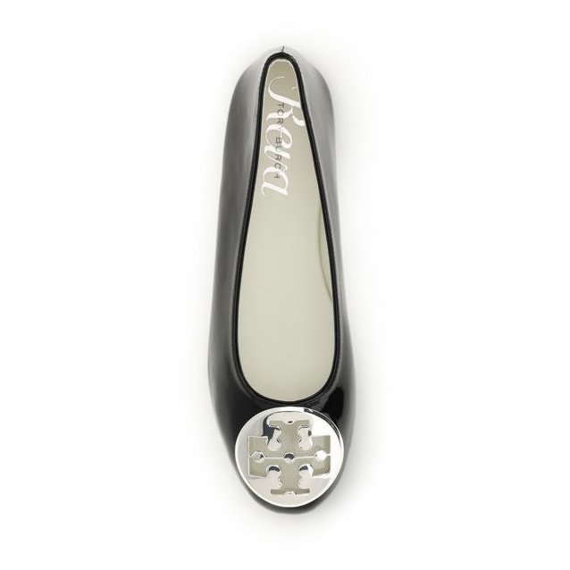 Tory Burch Reva Ballet Flat — Black, view 4