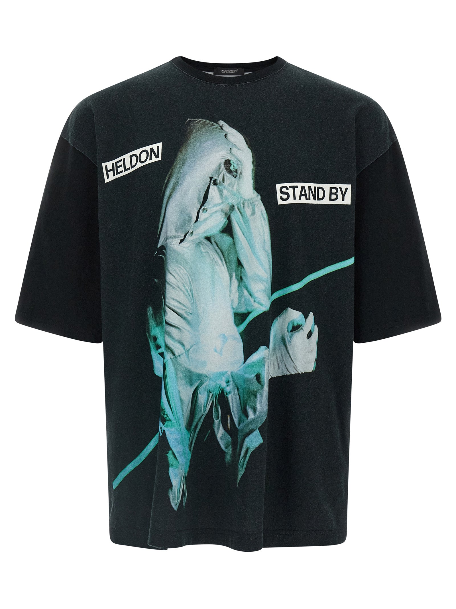 Undercover Sublimated Graphic Print T-Shirt — Black by Undercover