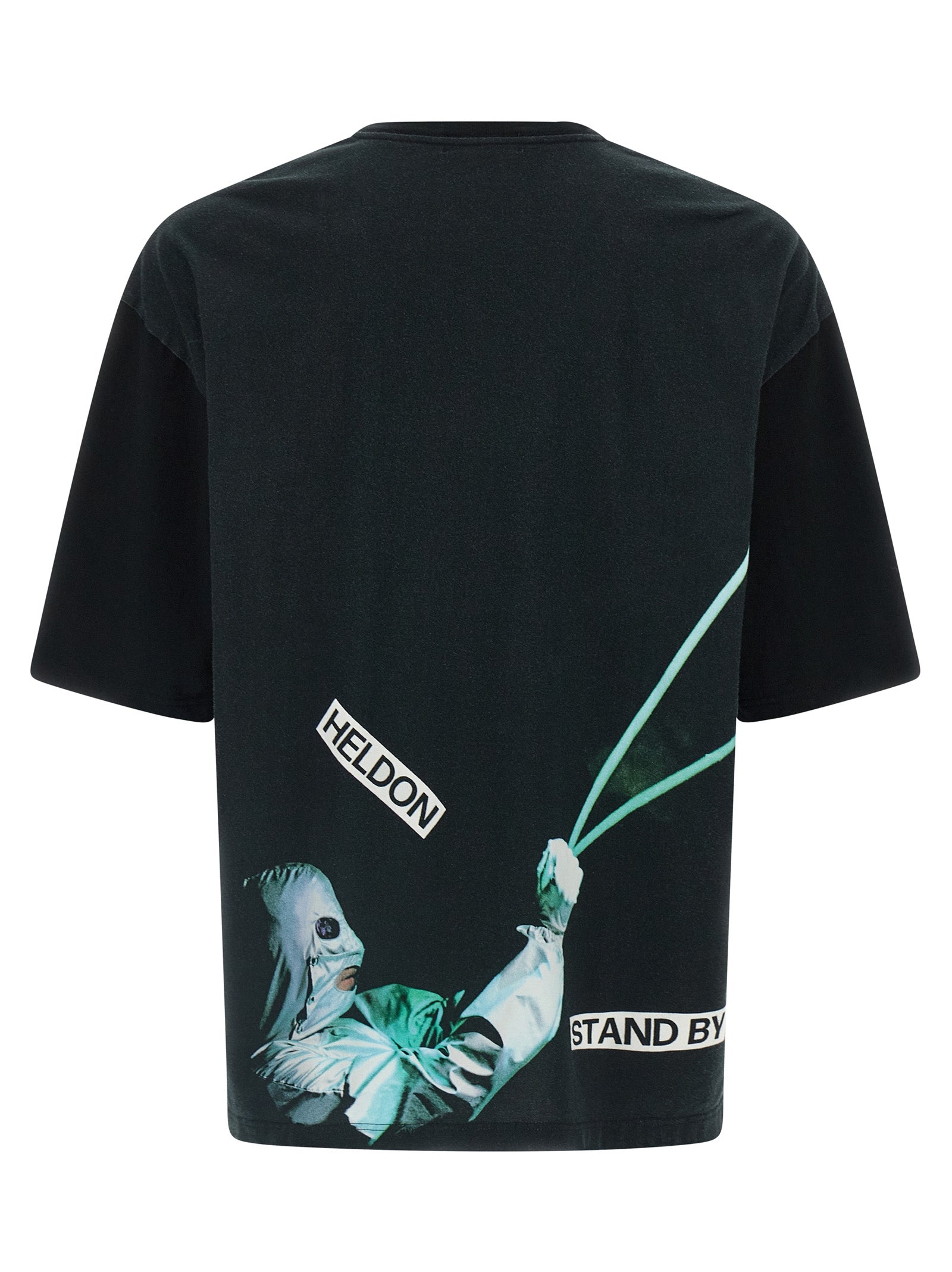Undercover Sublimated Graphic Print T-Shirt — Black, view 2
