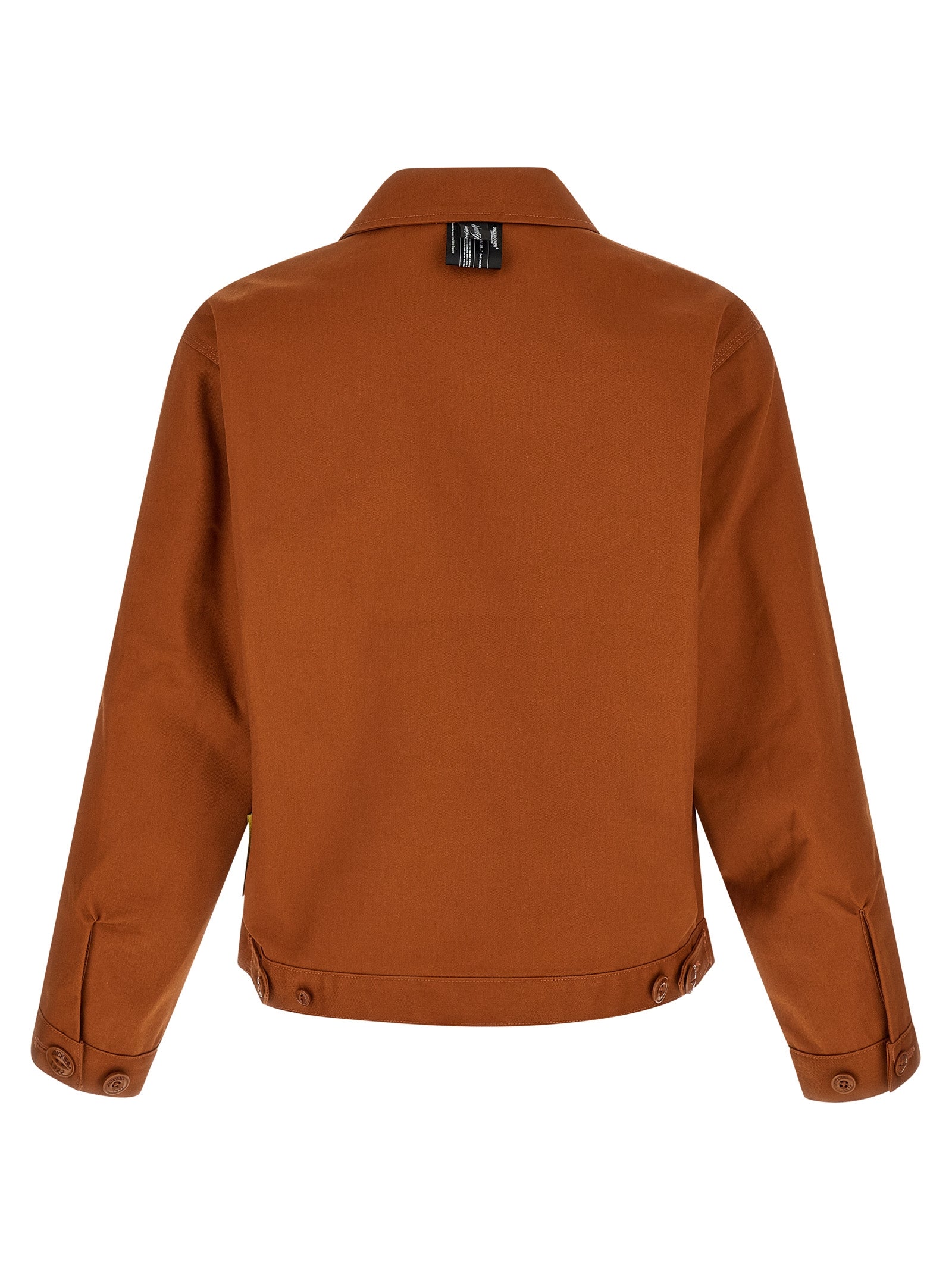 Undercover Cotton-Twill Shell Jacket — Brown, view 2