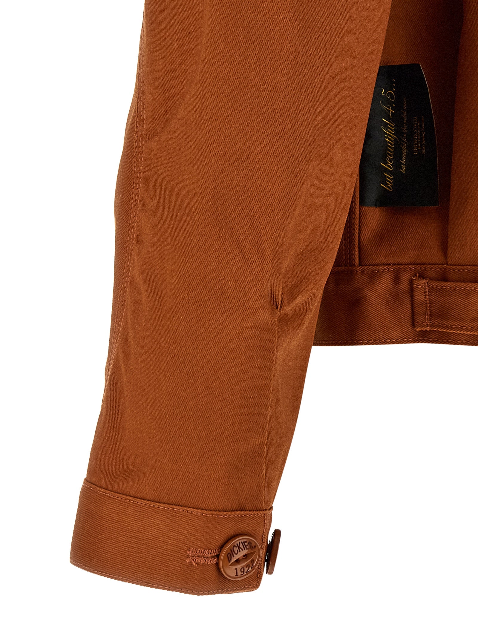 Undercover Cotton-Twill Shell Jacket — Brown, view 4