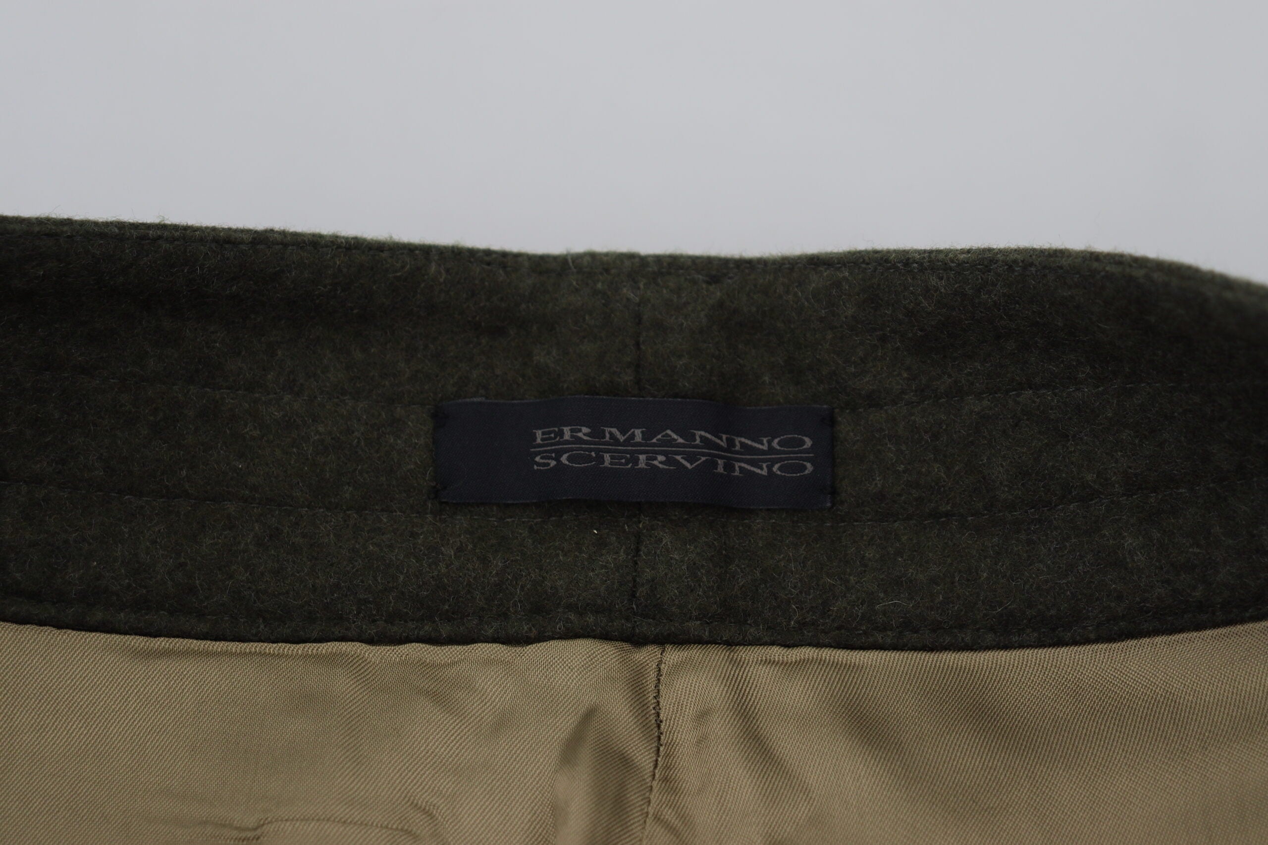Ermanno Scervino Lace-Up Leg Cargo Cargo Pants — Green, view 5