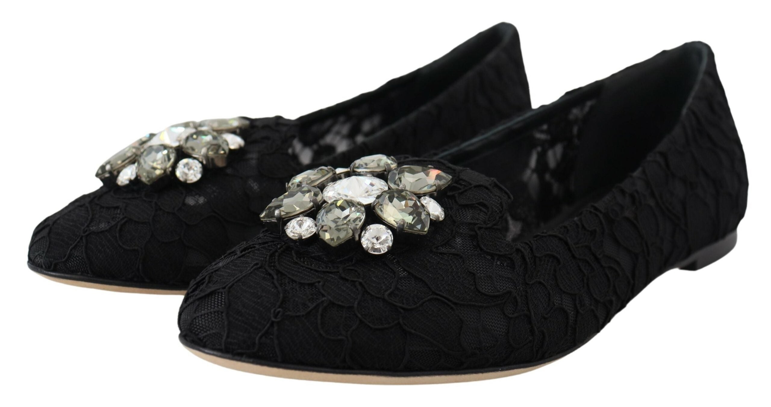 Dolce & Gabbana Vally Flat — Black, view 2