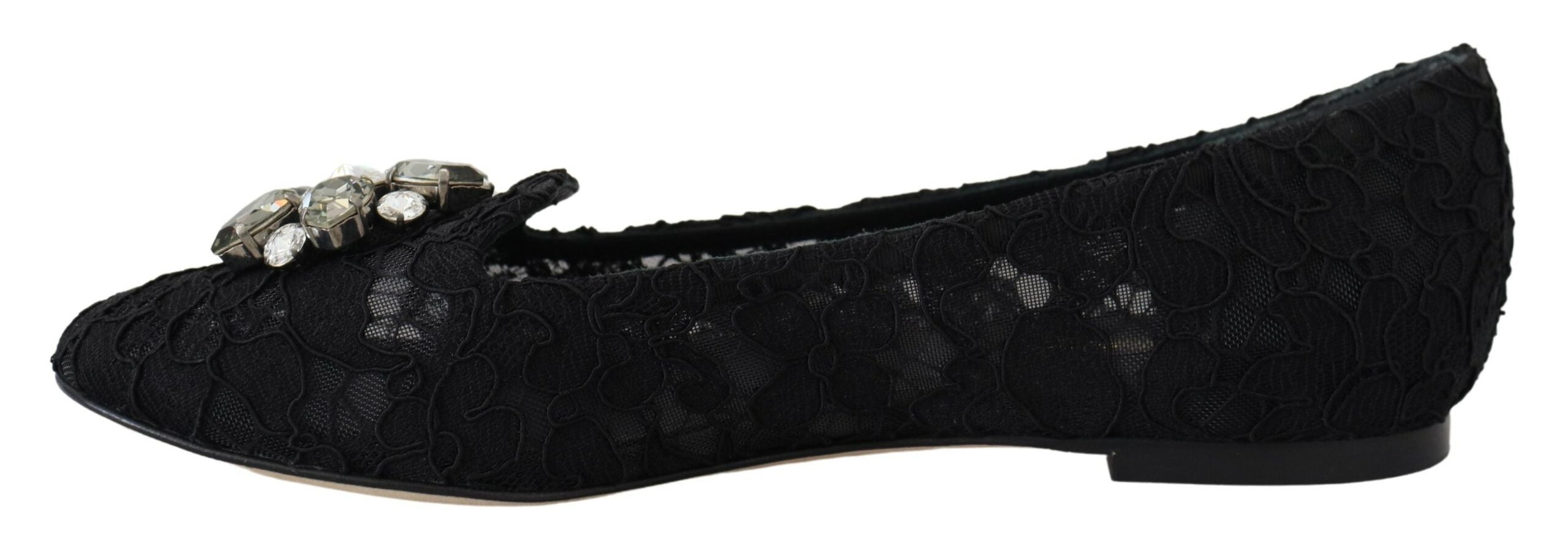 Dolce & Gabbana Vally Flat — Black, view 4
