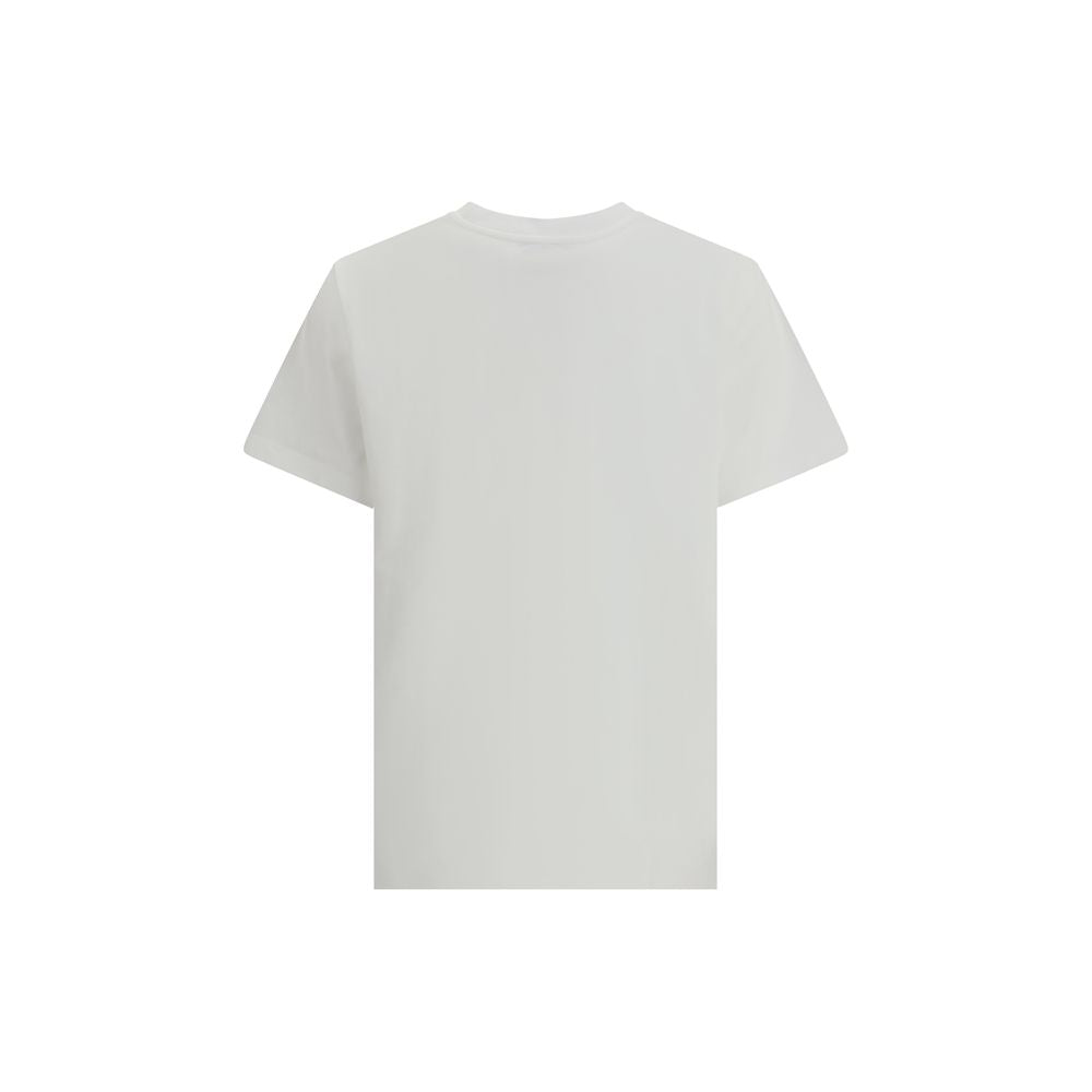 Coperni Logo-Embroidered T-Shirt — White, view 2