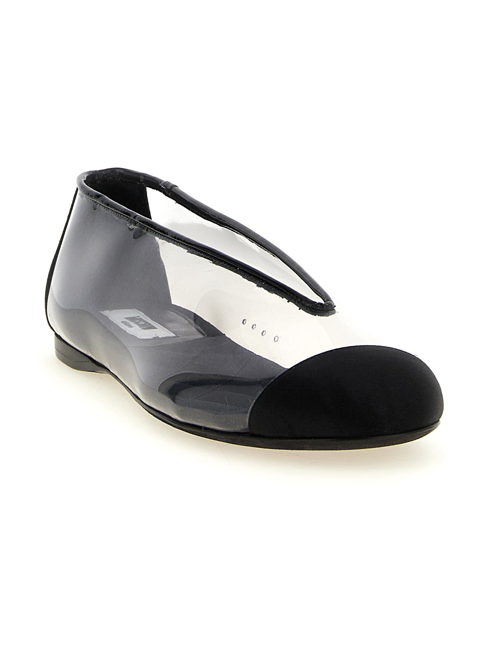 Moschino PVC Ballet Ballet Flat — Black, view 2