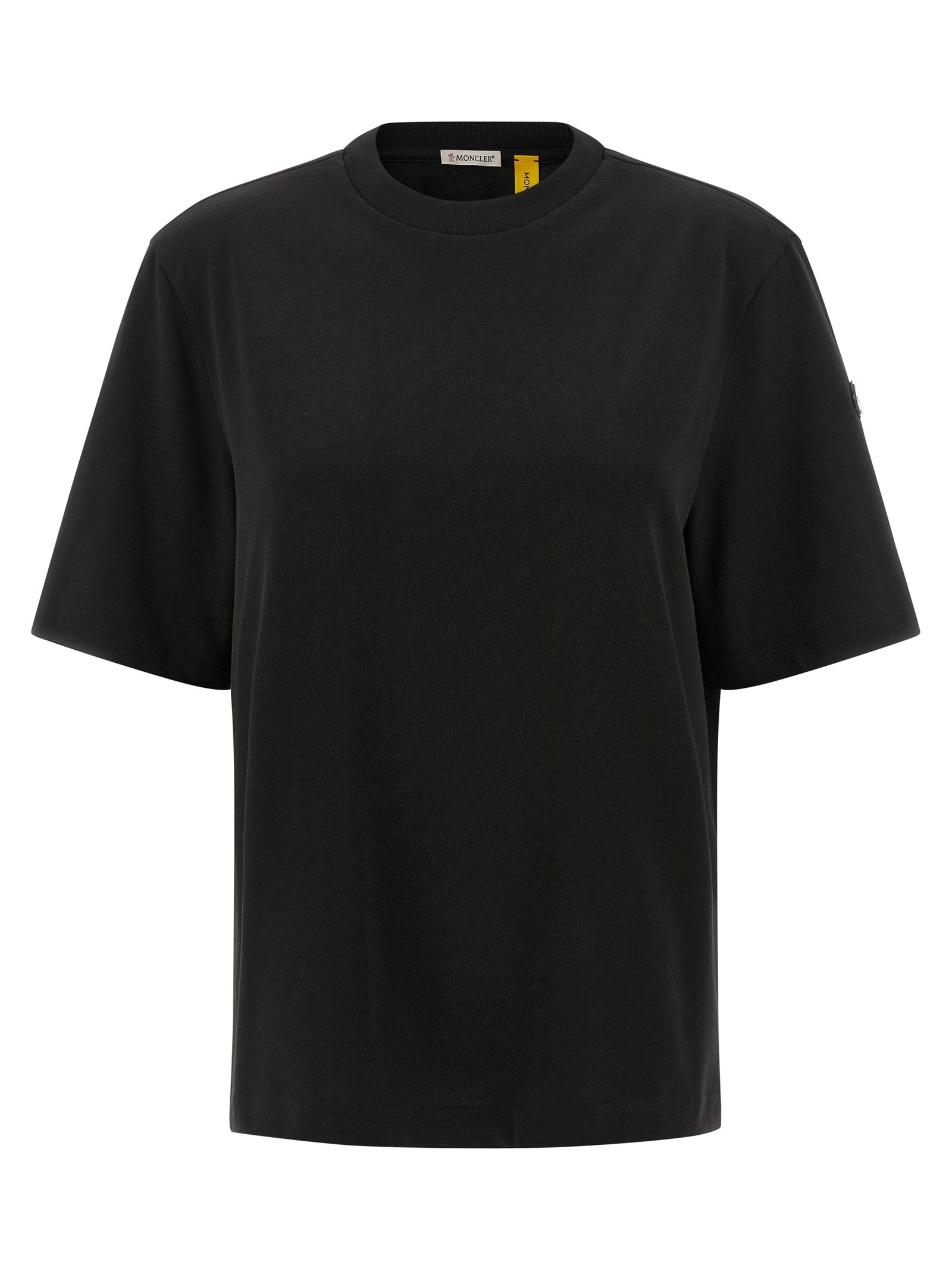 Moncler Genius Cotton Crewneck T-Shirt — Black by Moncler Genius