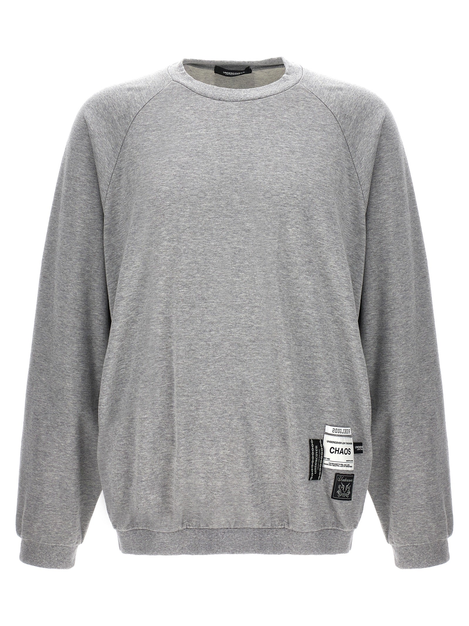 Undercover Cotton Crew Neck Sweatshirt — Gray by Undercover