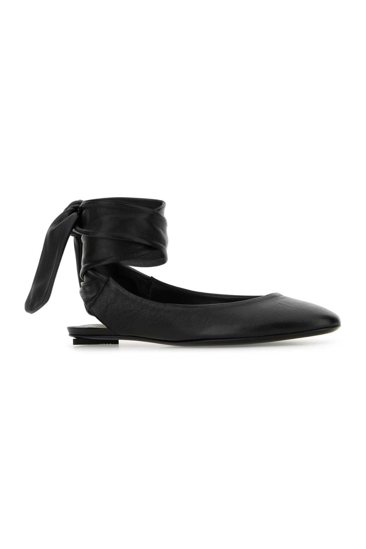 The Attico Ballerina Flat — Black, view 2