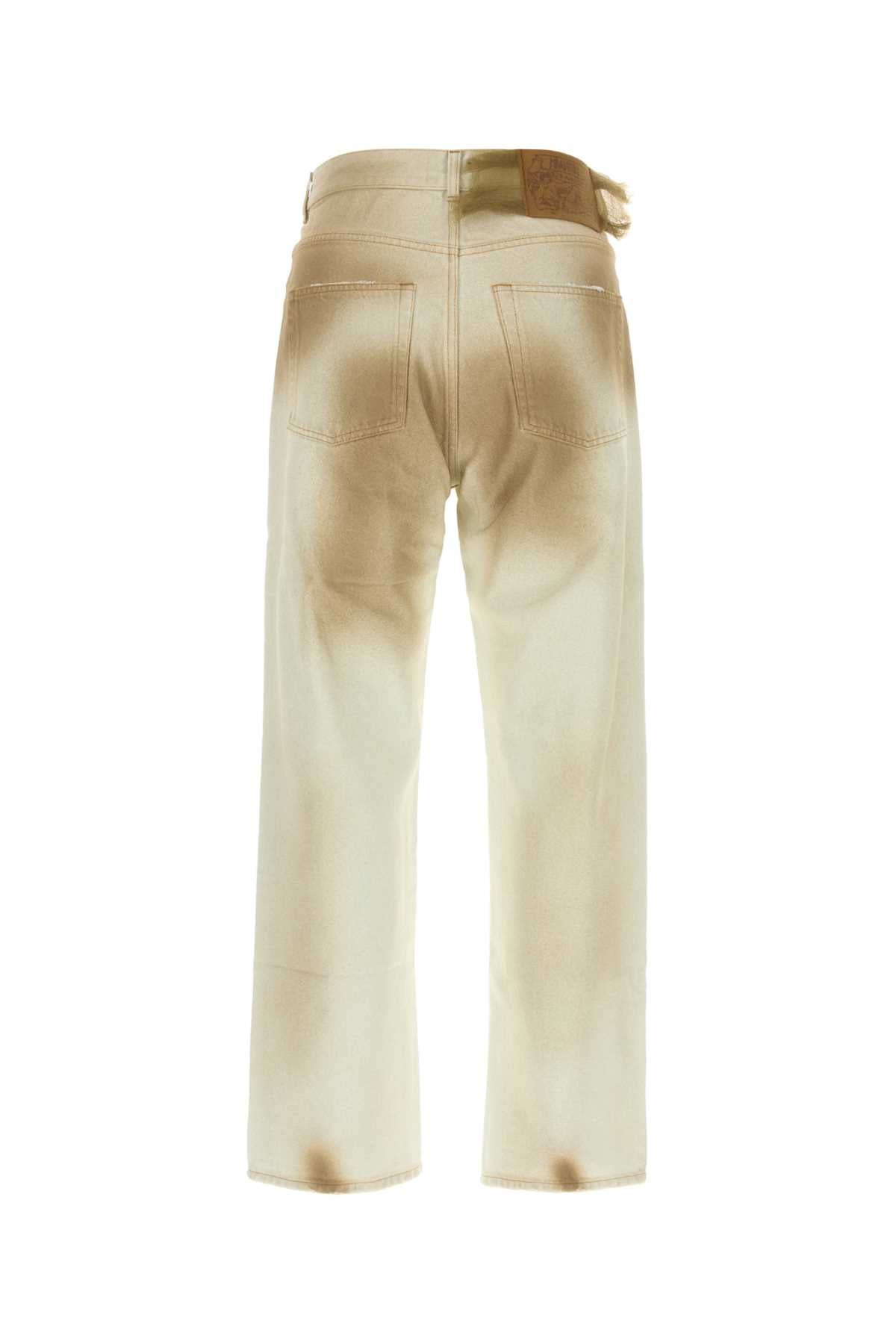 Magliano Flattone Jeans — Beige, view 2