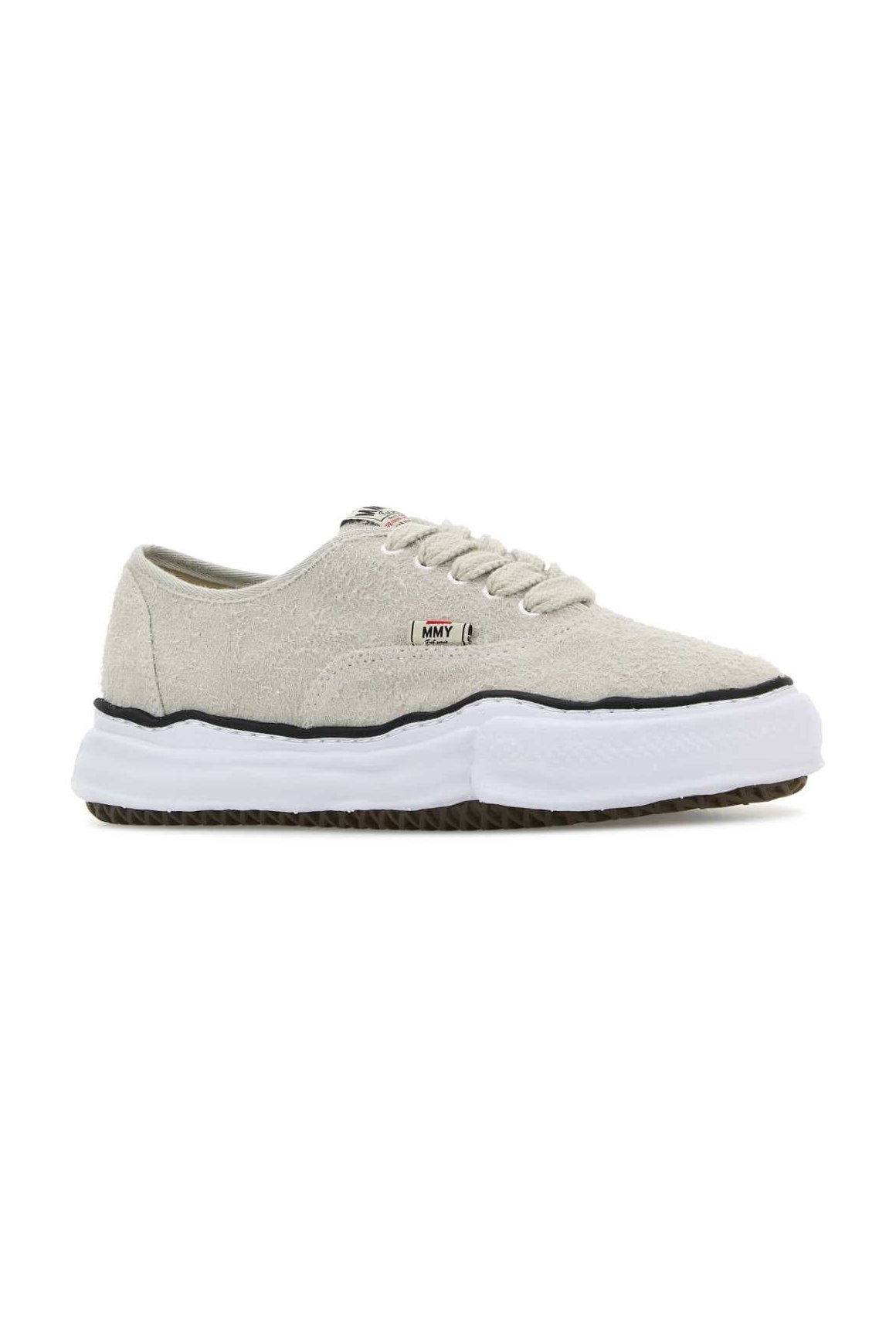 Maison Mihara Yasuhiro Cotton Canvas Low-Top Sneaker — Beige, view 2