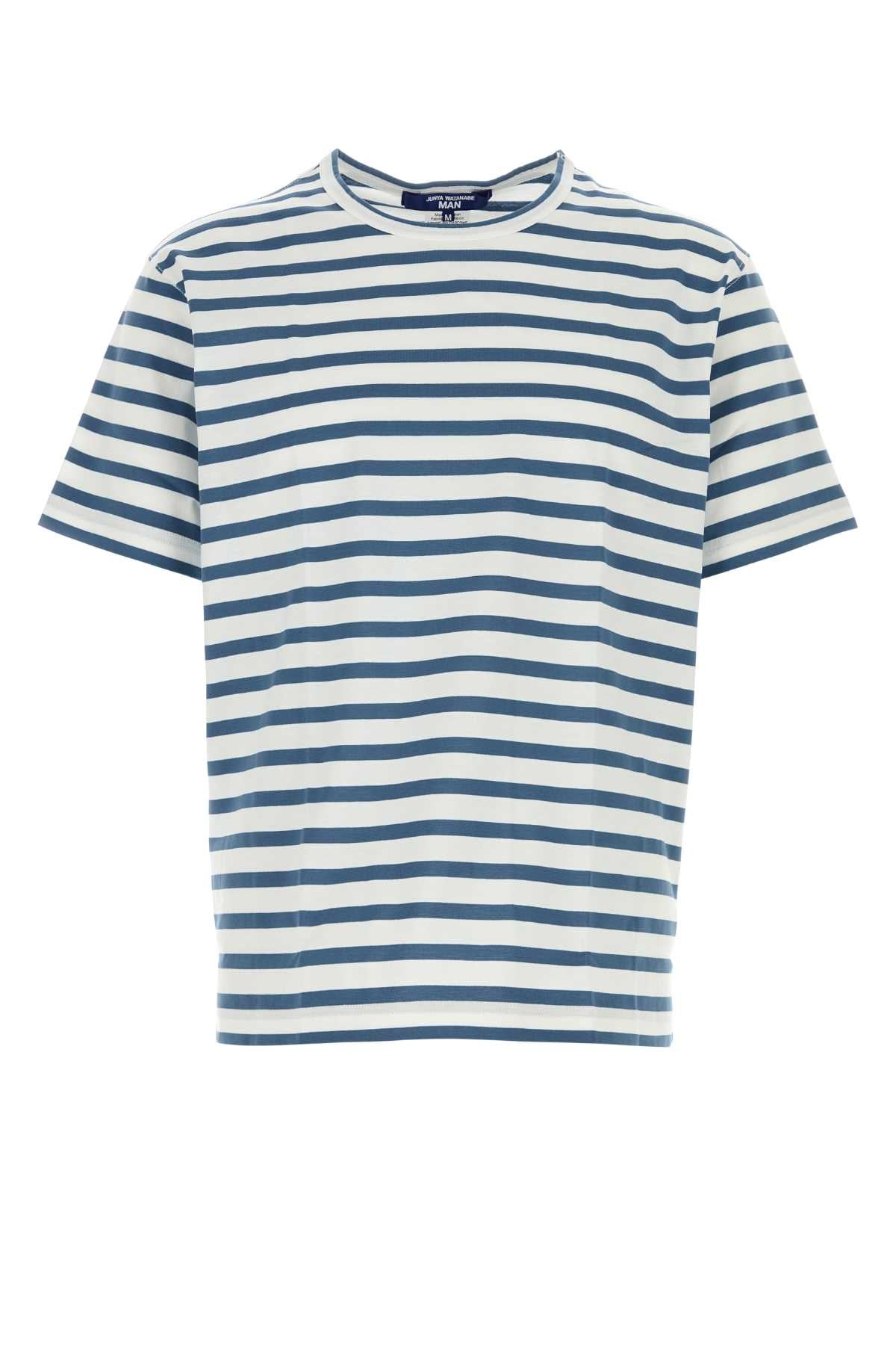 Junya Watanabe Sleeve T-Shirt — Navy by Junya Watanabe