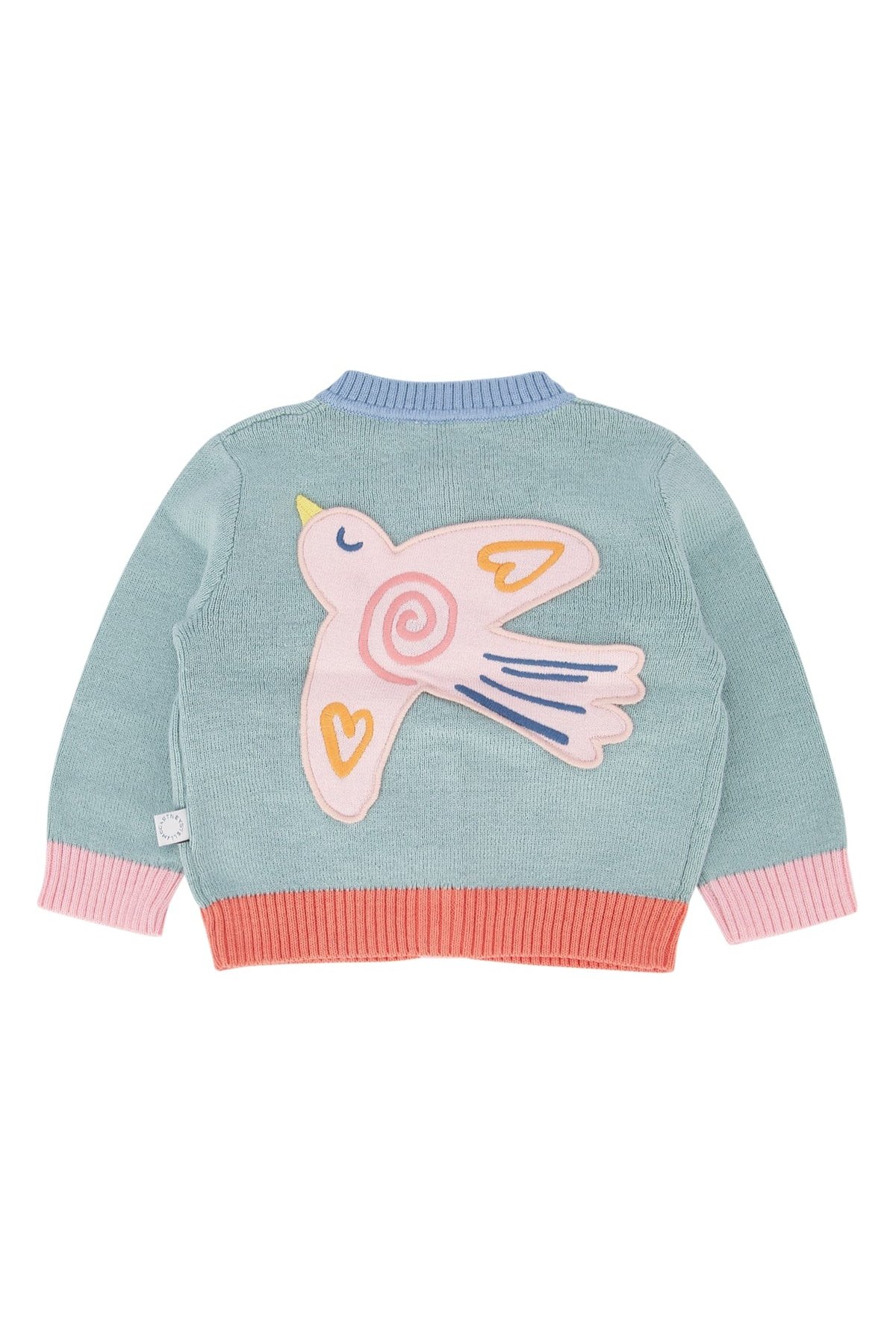 Stella Mccartney Kids Cardigan — Green, view 2