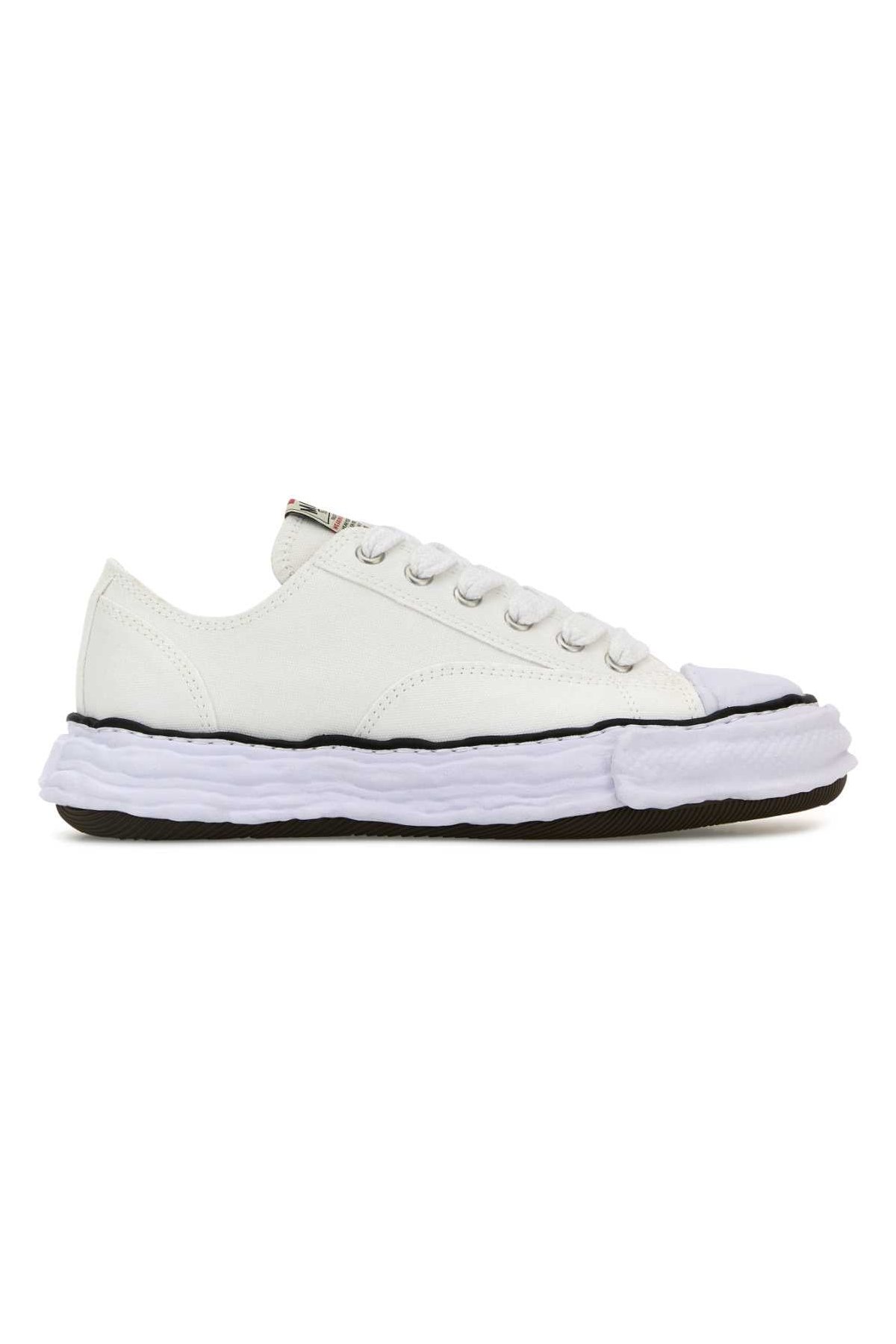 Maison Mihara Yasuhiro Canvas Low-Top Sneaker — White by Maison Mihara Yasuhiro