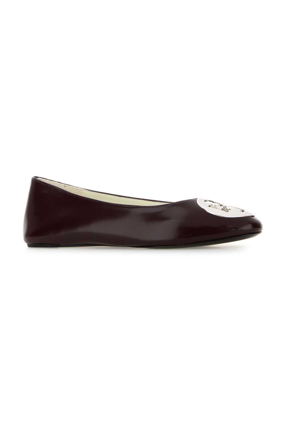 Tory Burch Reva Flat — Burgundy, view 2