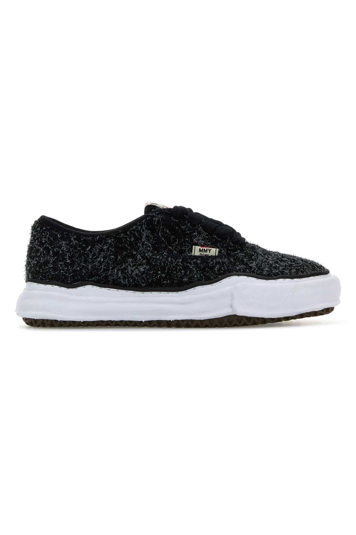 Maison Mihara Yasuhiro Textured Fabric Sneaker — Black by Maison Mihara Yasuhiro