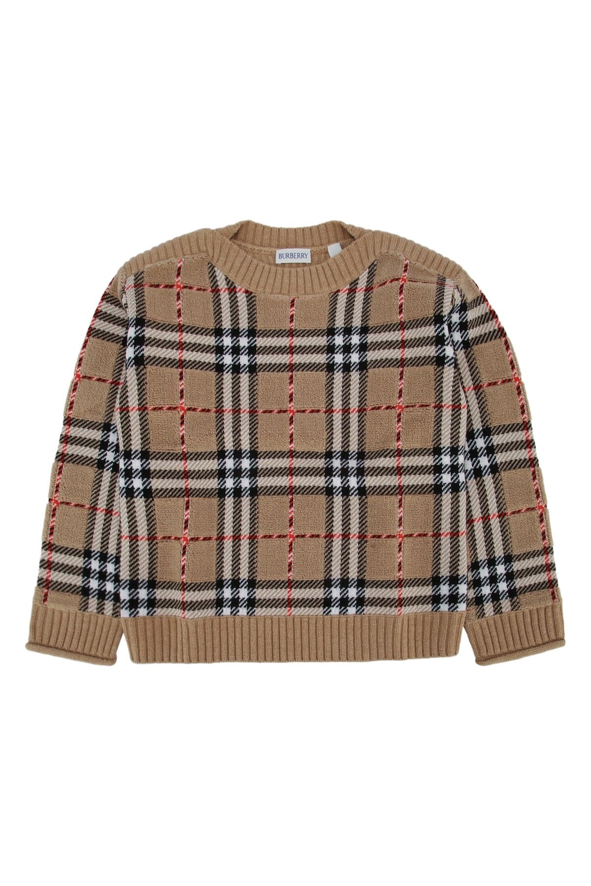 Burberry Jr Patrick Sweater — Beige by Burberry Jr