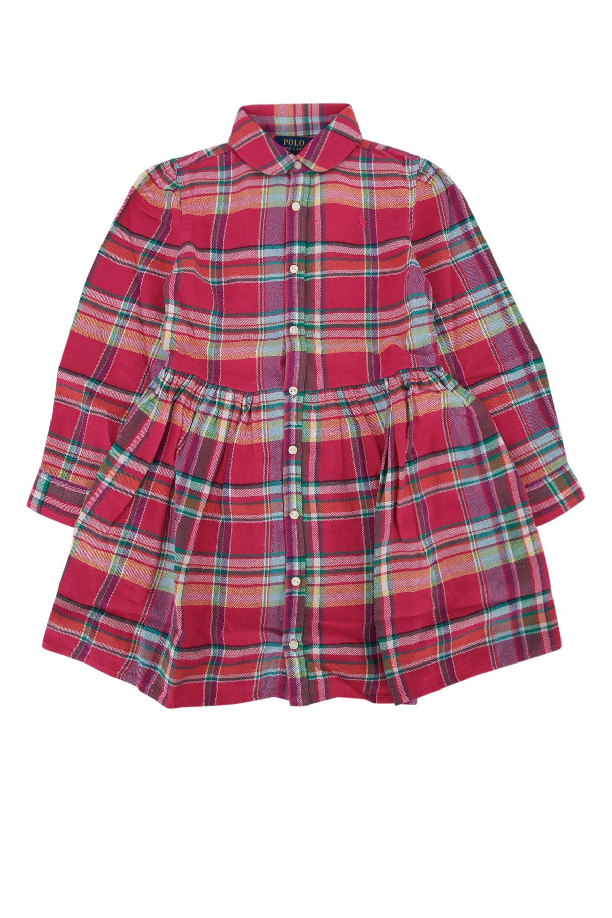 Polo Ralph Lauren Jr Shirt Dress — Red by Polo Ralph Lauren Jr