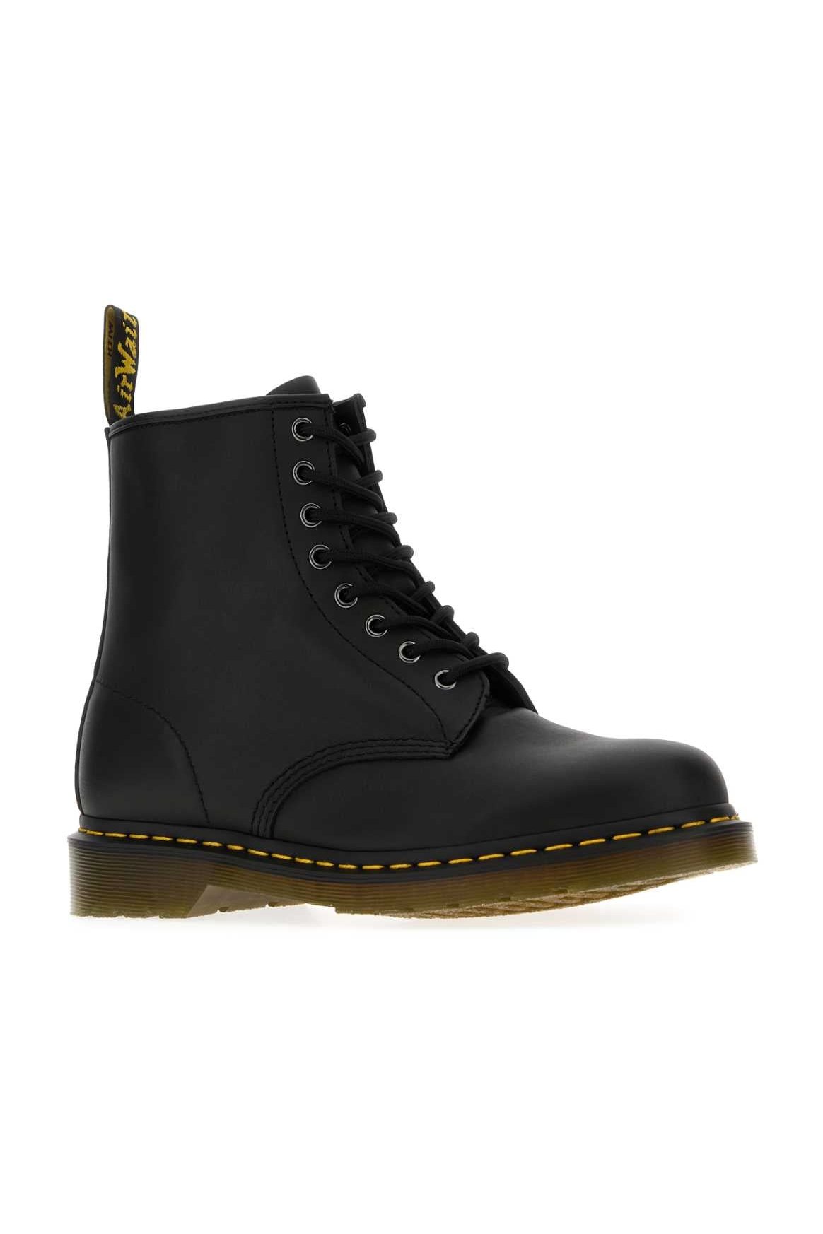 Dr Martens Nappa Leather Boots — Black, view 2