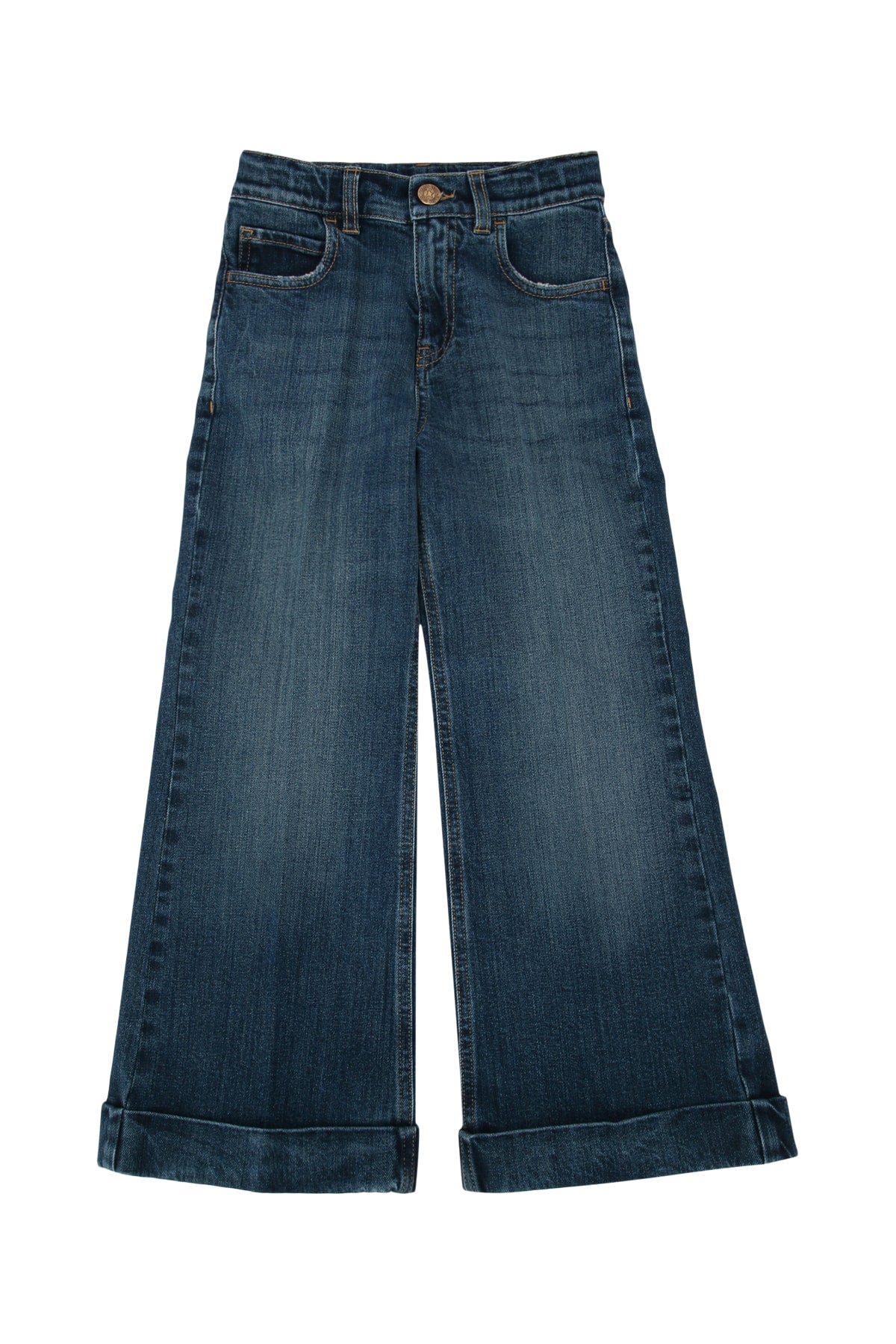 Golden Goose Kids Bootcut Jeans — Blue by Golden Goose Kids
