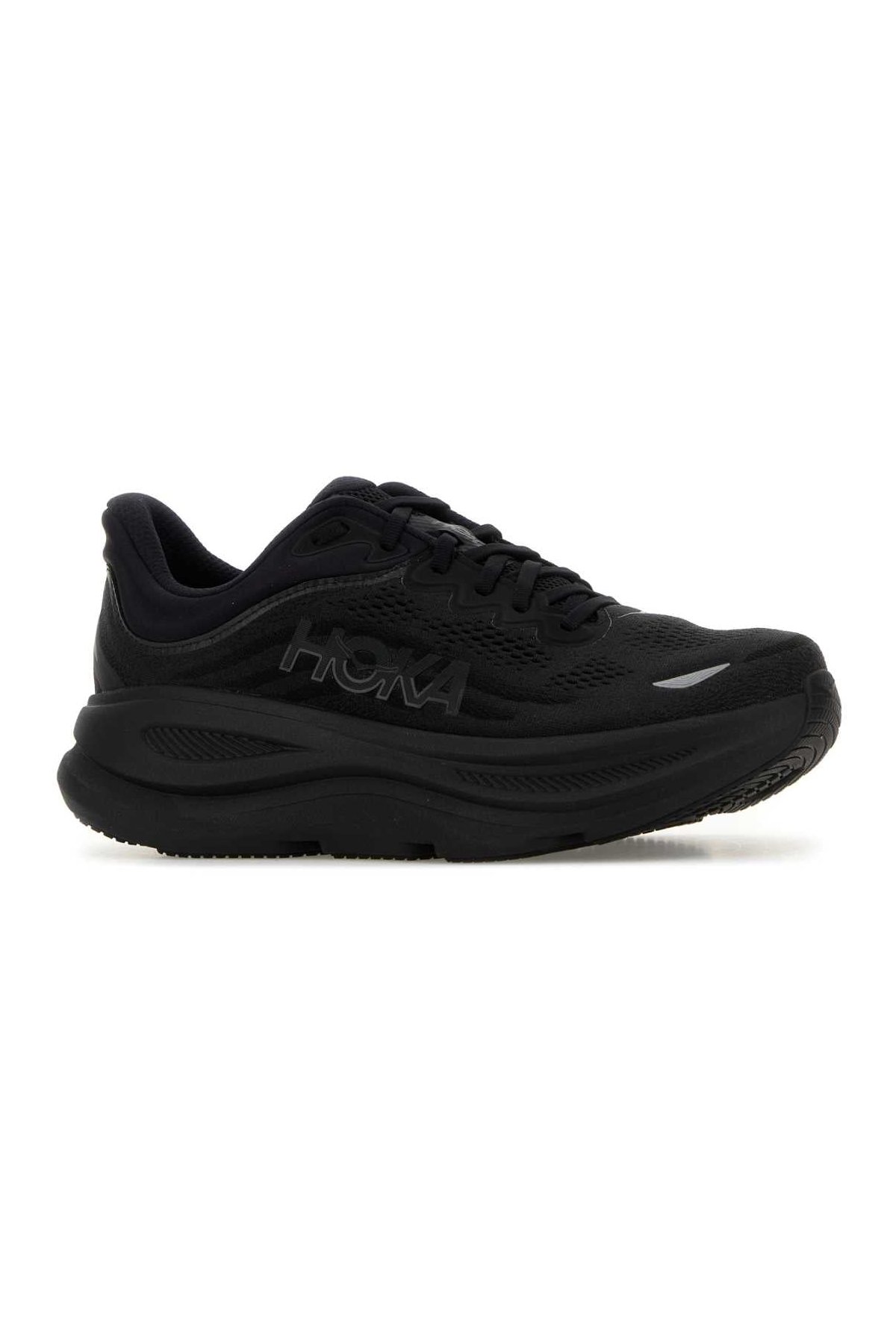 Hoka One One Bondi Sneakers — Black, view 2