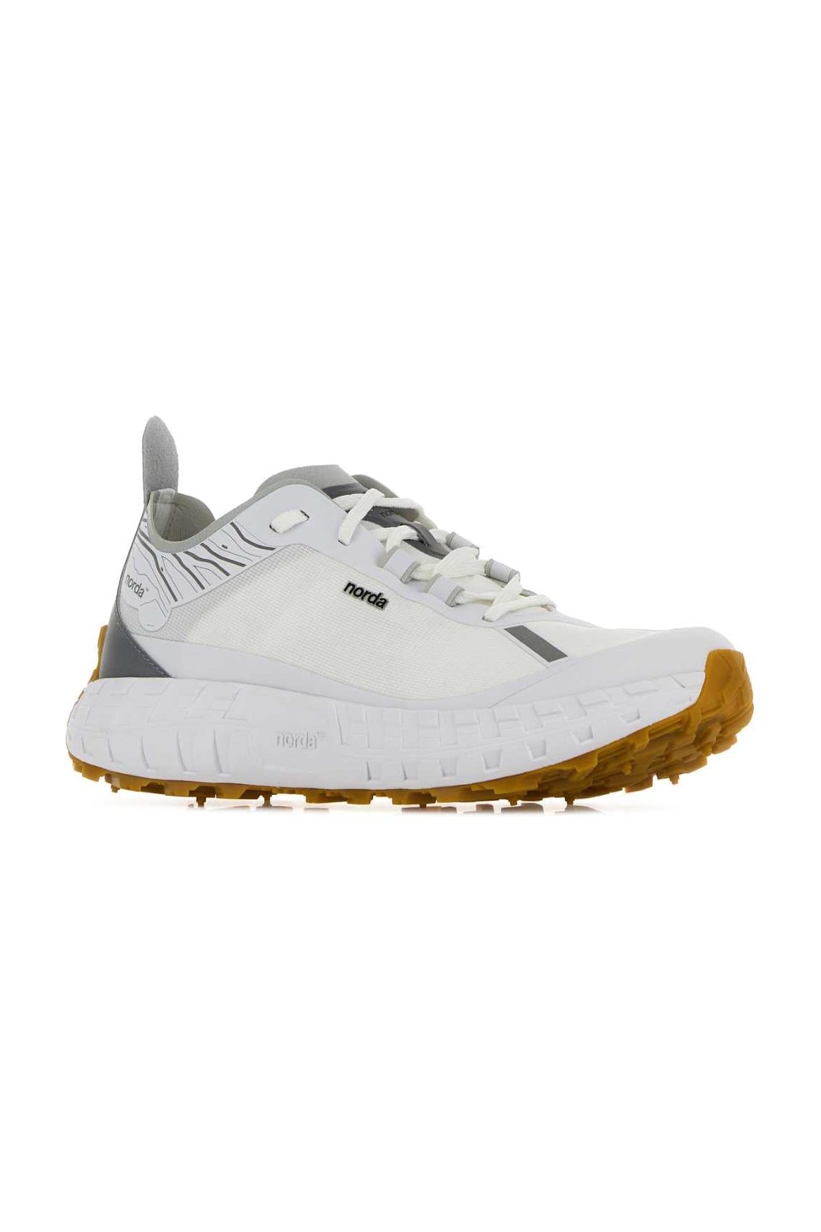 Norda Canvas Low-Top Sneaker — White, view 2