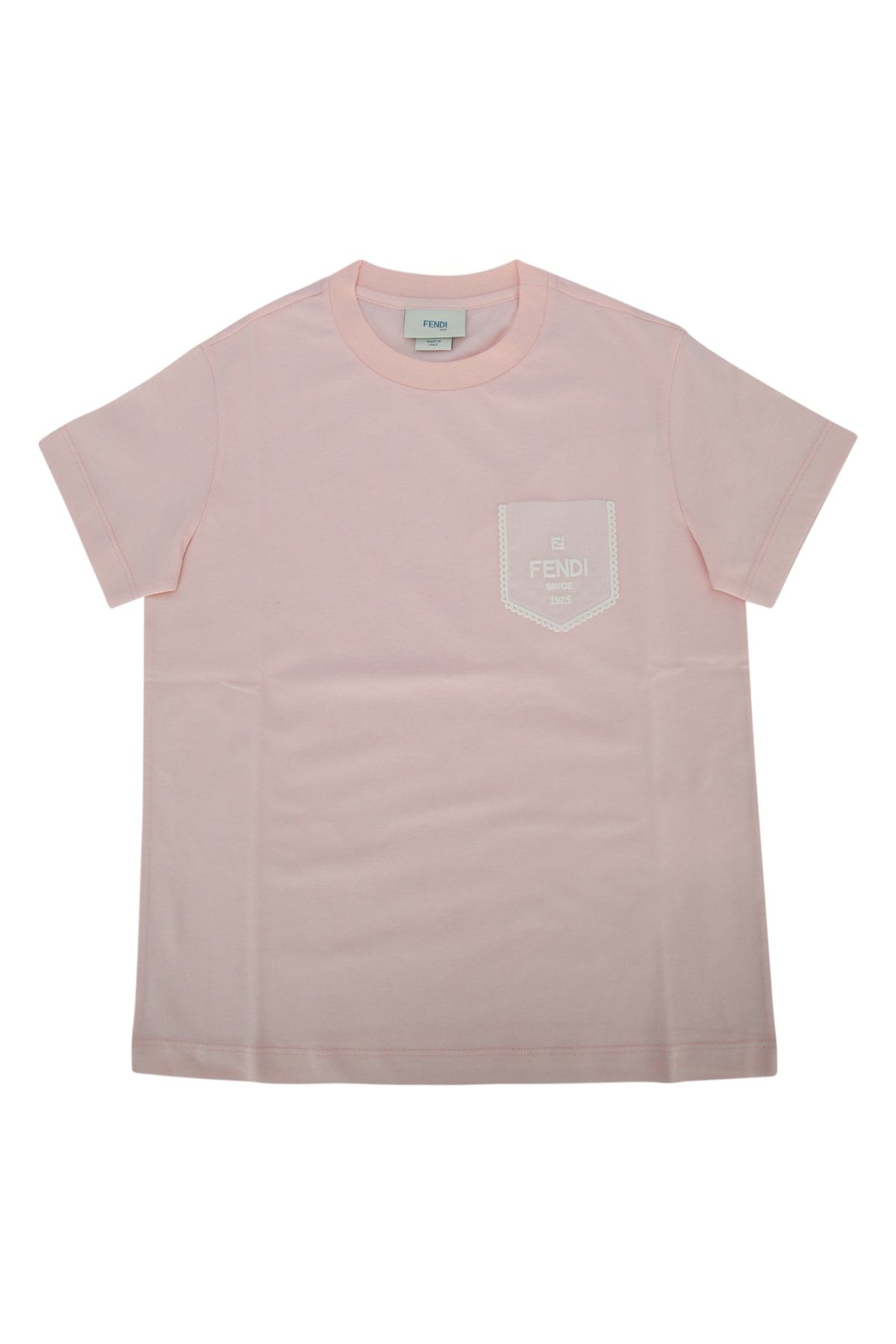Fendi Kids Jersey T-Shirt — Pink by Fendi Kids