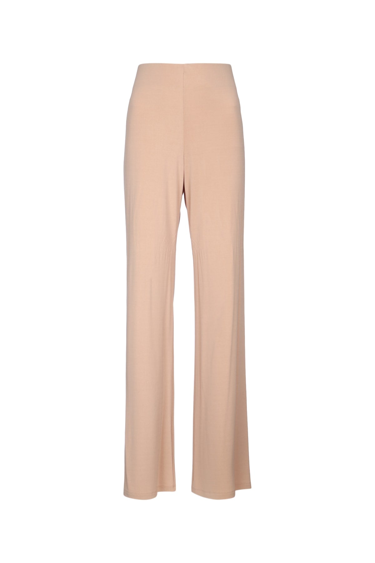 Alberta Ferretti High-Waisted Trousers — Beige by Alberta Ferretti