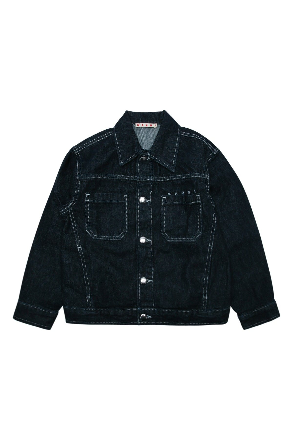 Marni Kids Denim Jacket — Navy by Marni Kids