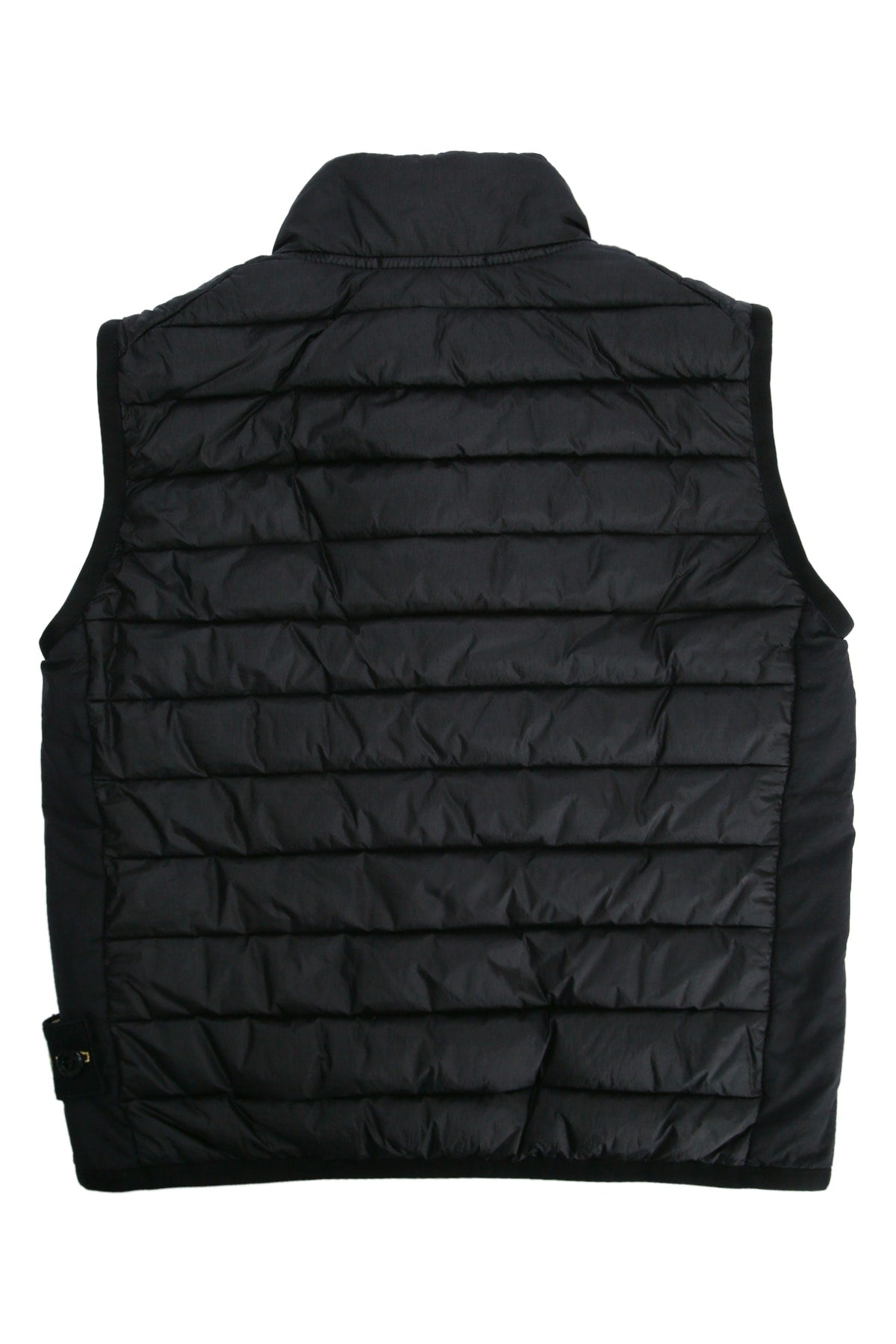 Stone Island Kids Quilted Puffer Vest — Black, view 2