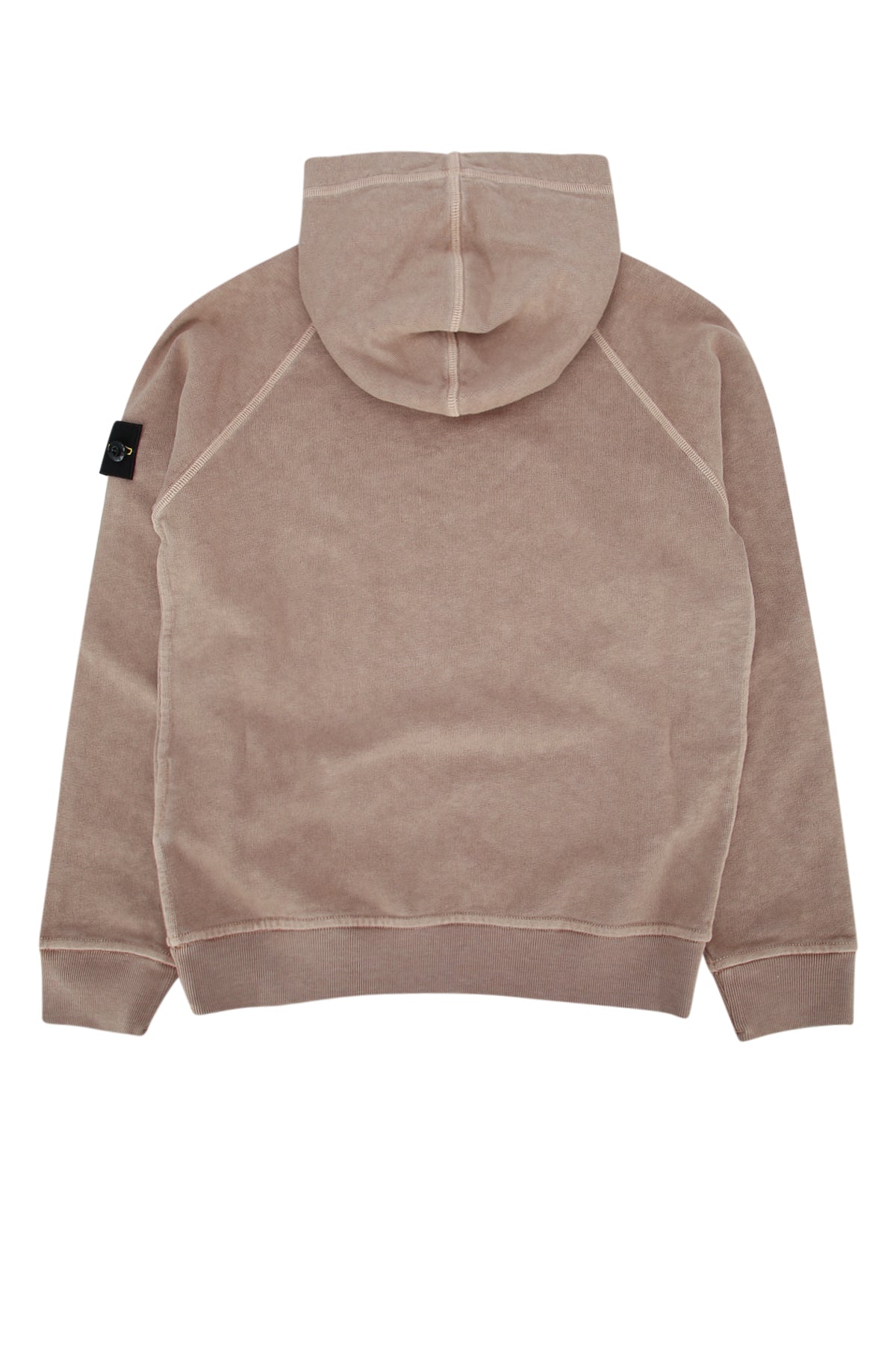 Stone Island Kids Sweater Hoodie — Gray, view 2