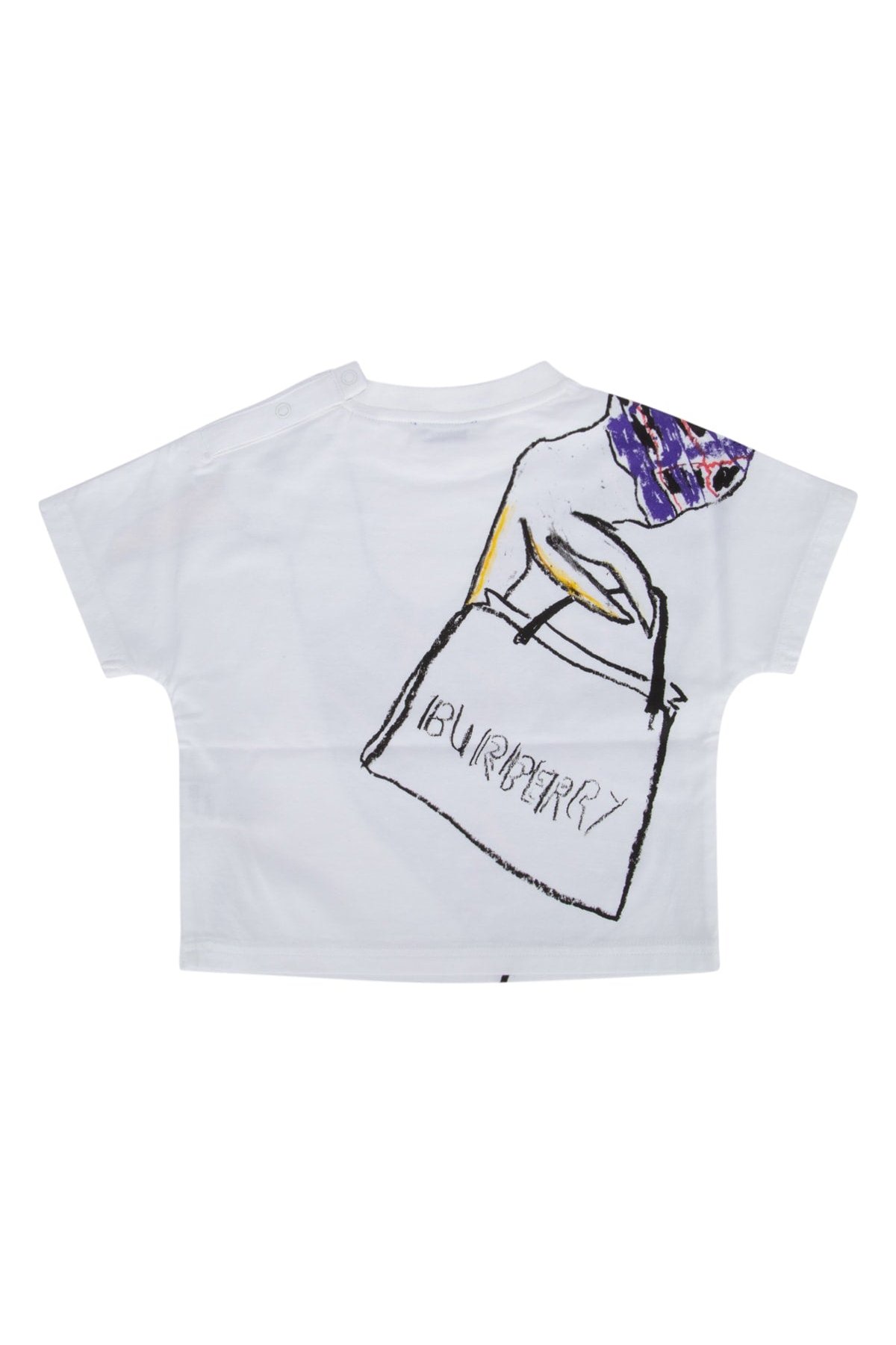 Burberry Jr Lilia T-Shirt — White, view 2