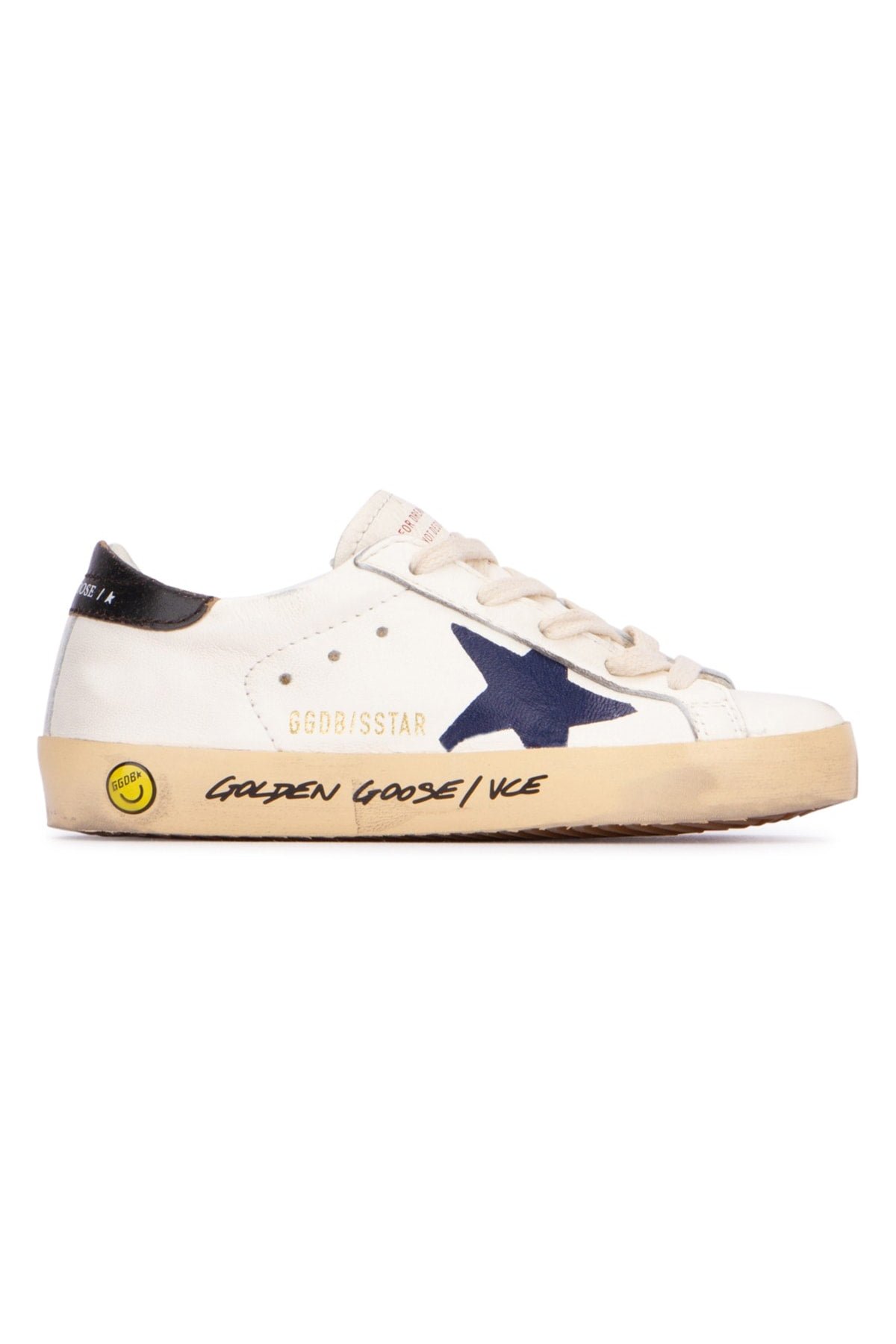 Golden Goose Kids Super-Star Sneaker — White by Golden Goose Kids