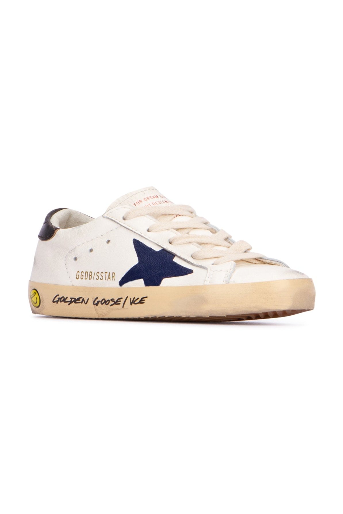 Golden Goose Kids Super-Star Sneaker — White, view 2