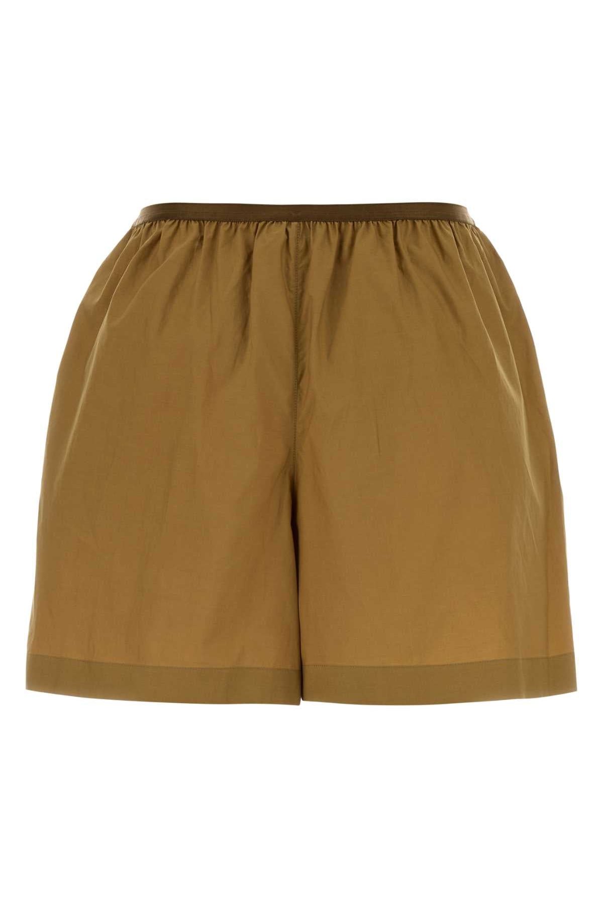 Lemaire Shorts Bermuda Shorts — Camel, view 2