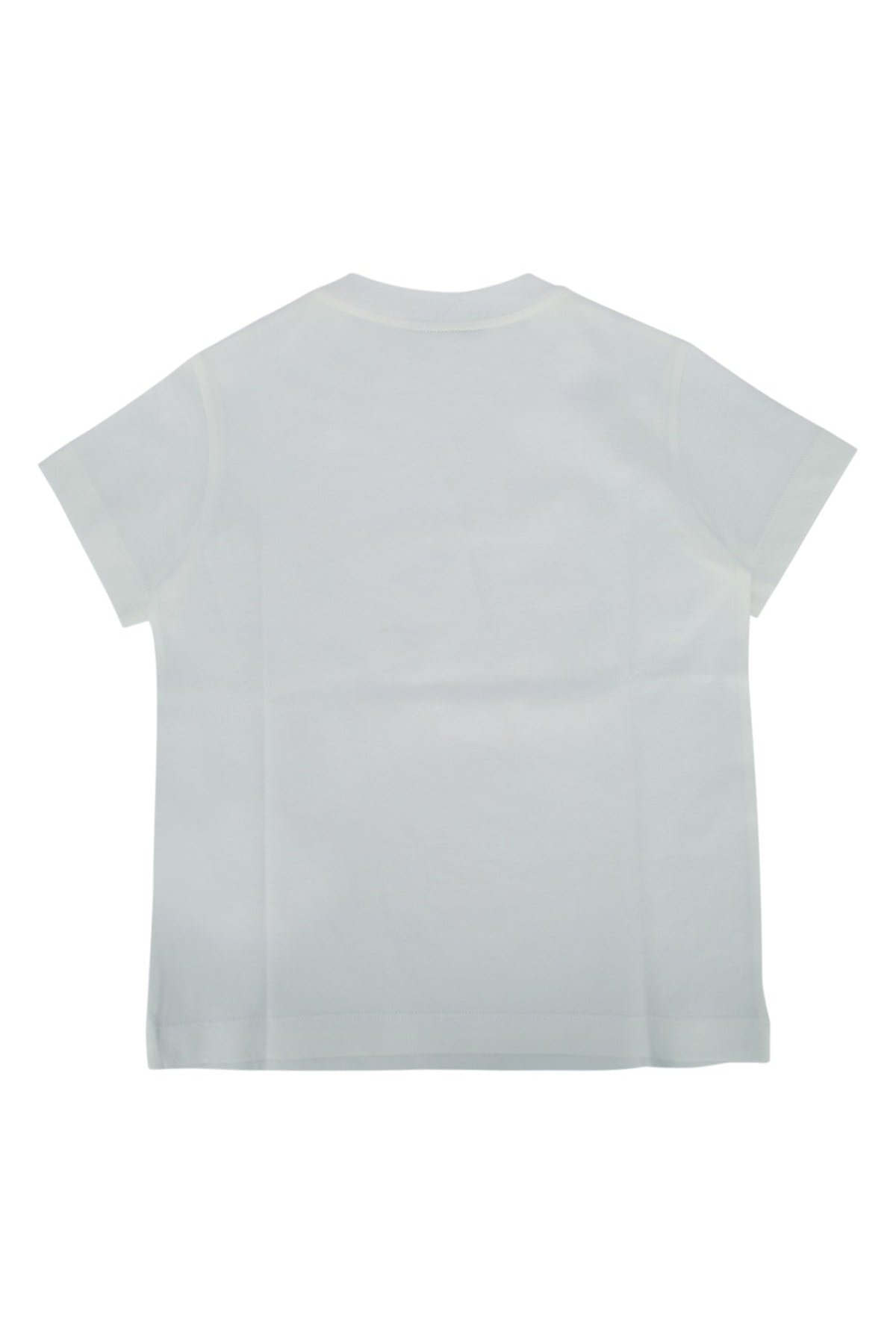 Fendi Kids Jersey T-Shirt — White, view 2