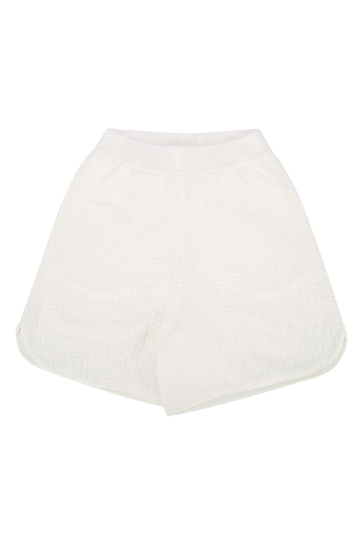 Fendi Kids Spugna Bermudas — White by Fendi Kids