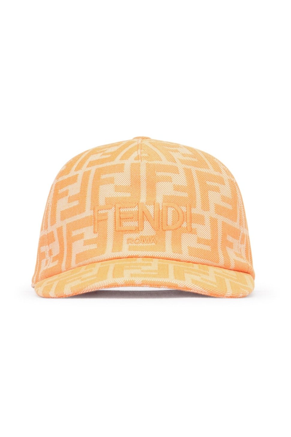 Fendi Kids BASEBALL Baseball Cap — Orange by Fendi Kids
