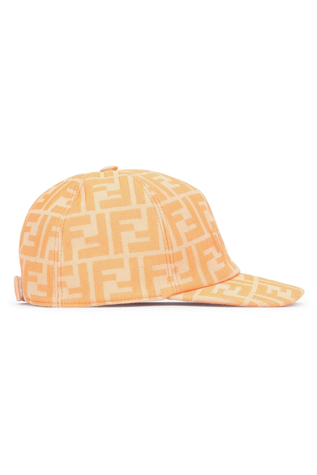 Fendi Kids BASEBALL Baseball Cap — Orange, view 2