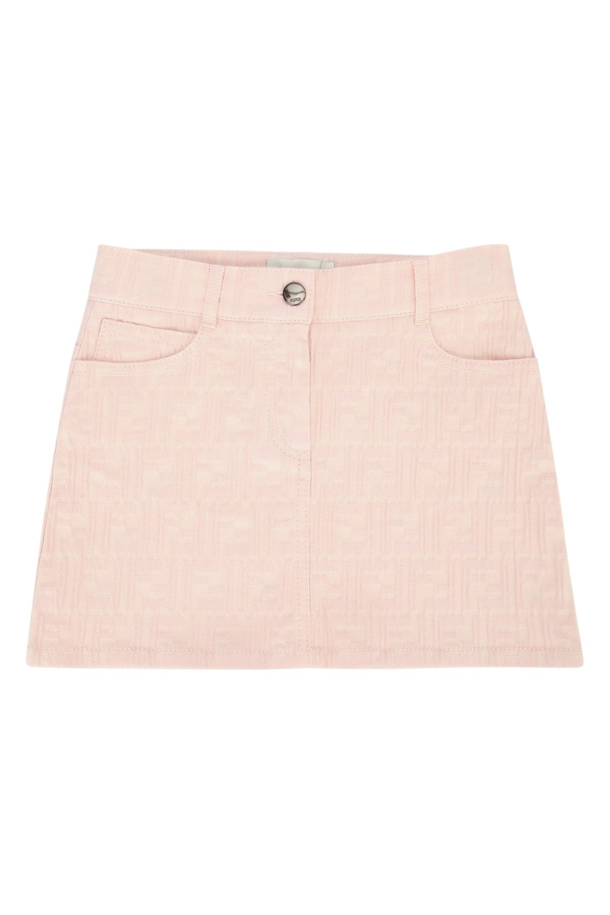Fendi Kids Cotton Skirt — Pink by Fendi Kids